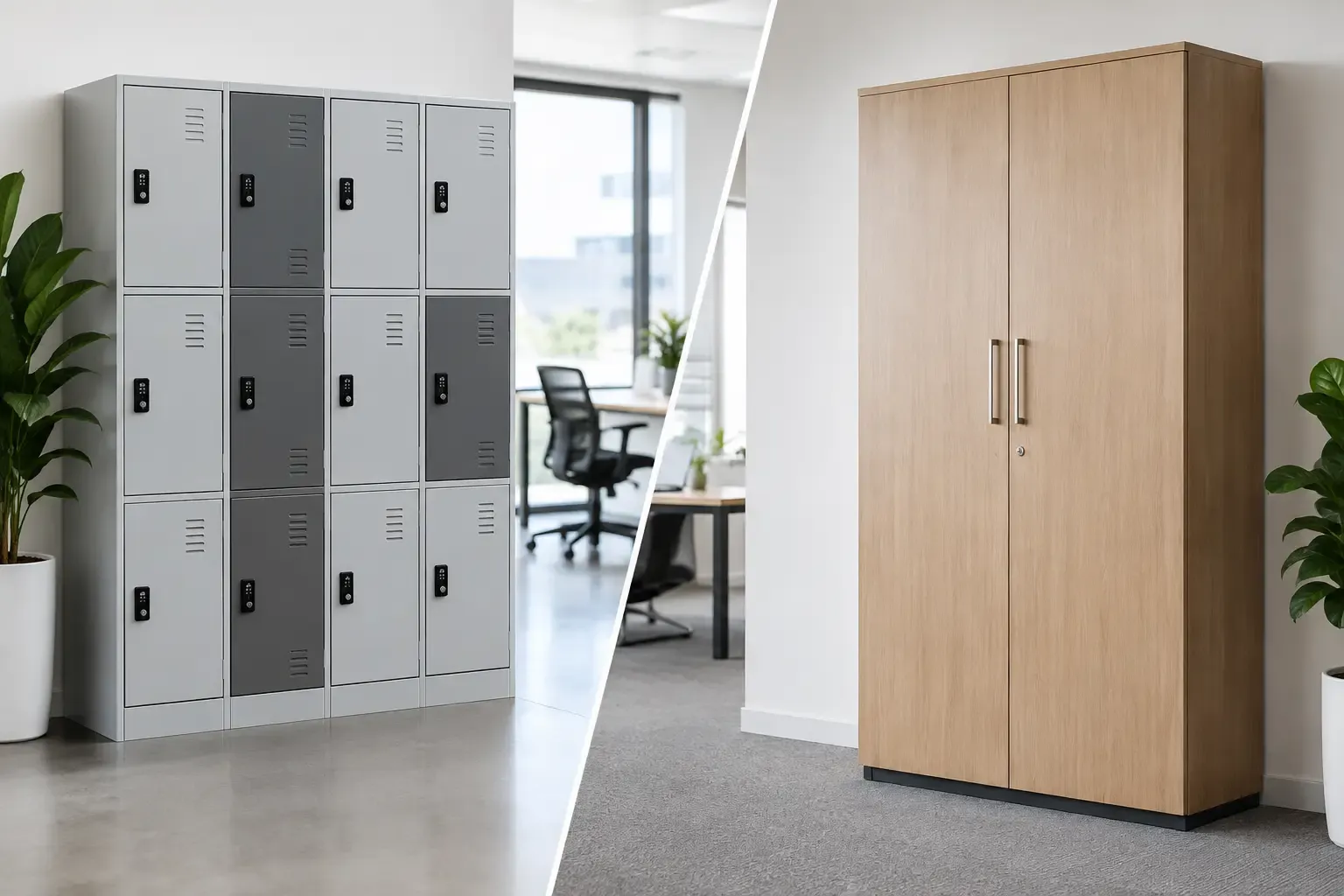 Office Lockers Versus Cupboards: Which Fits?