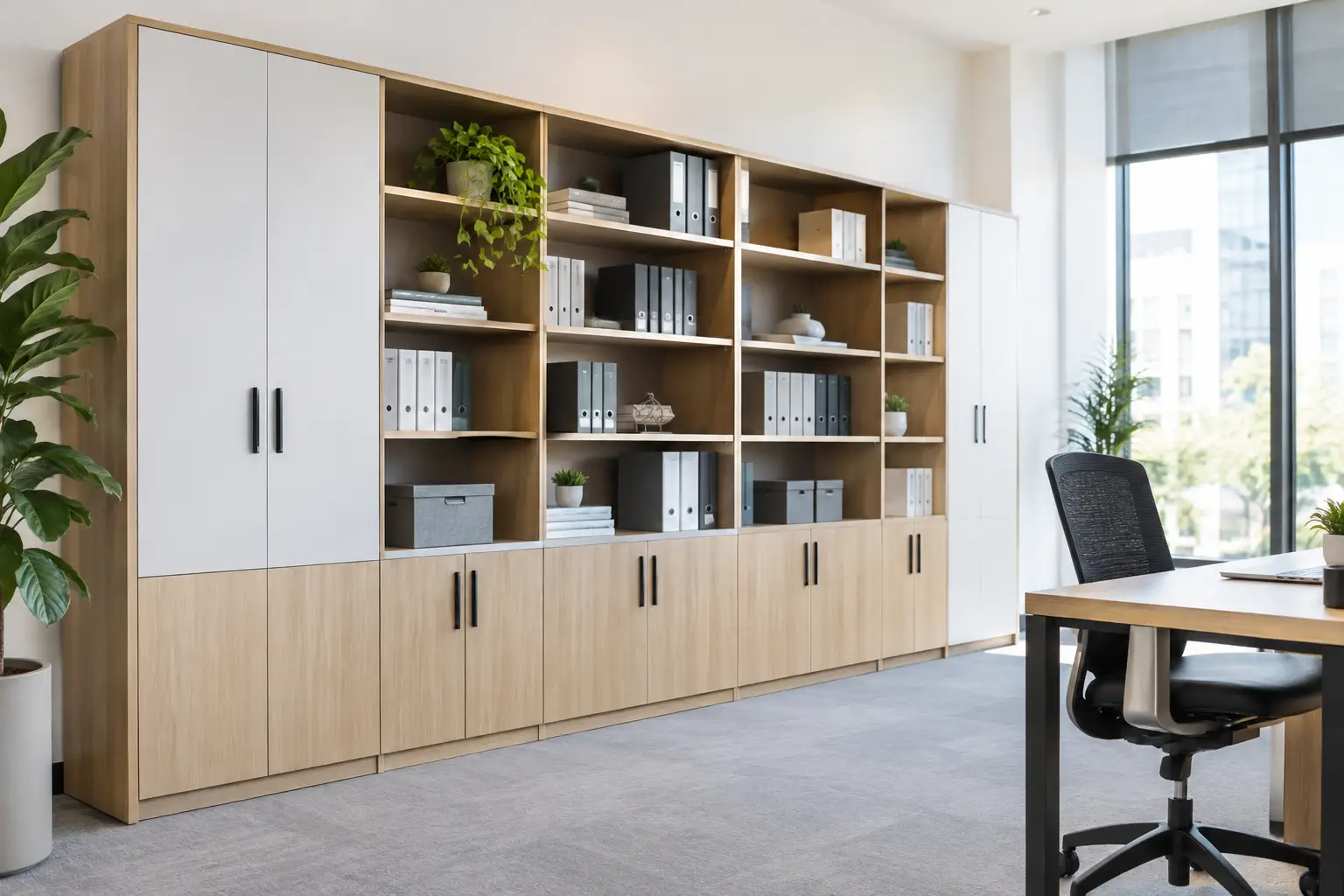 Storage Walls for Offices That Work Harder