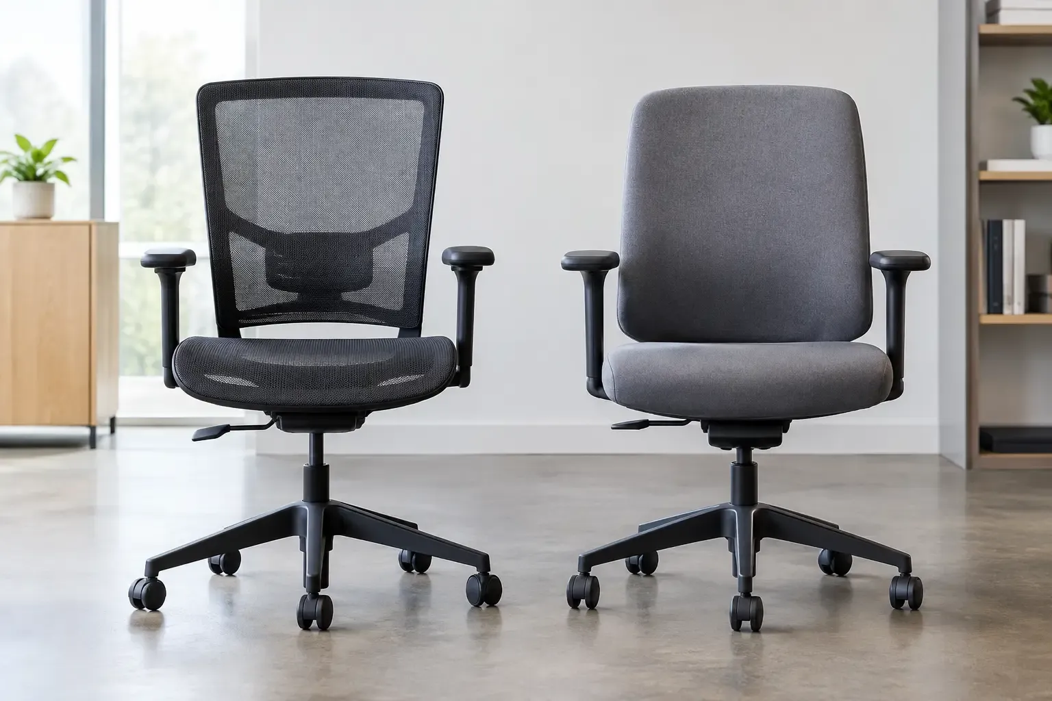 Mesh Chairs Versus Task Chairs: Which Fits?