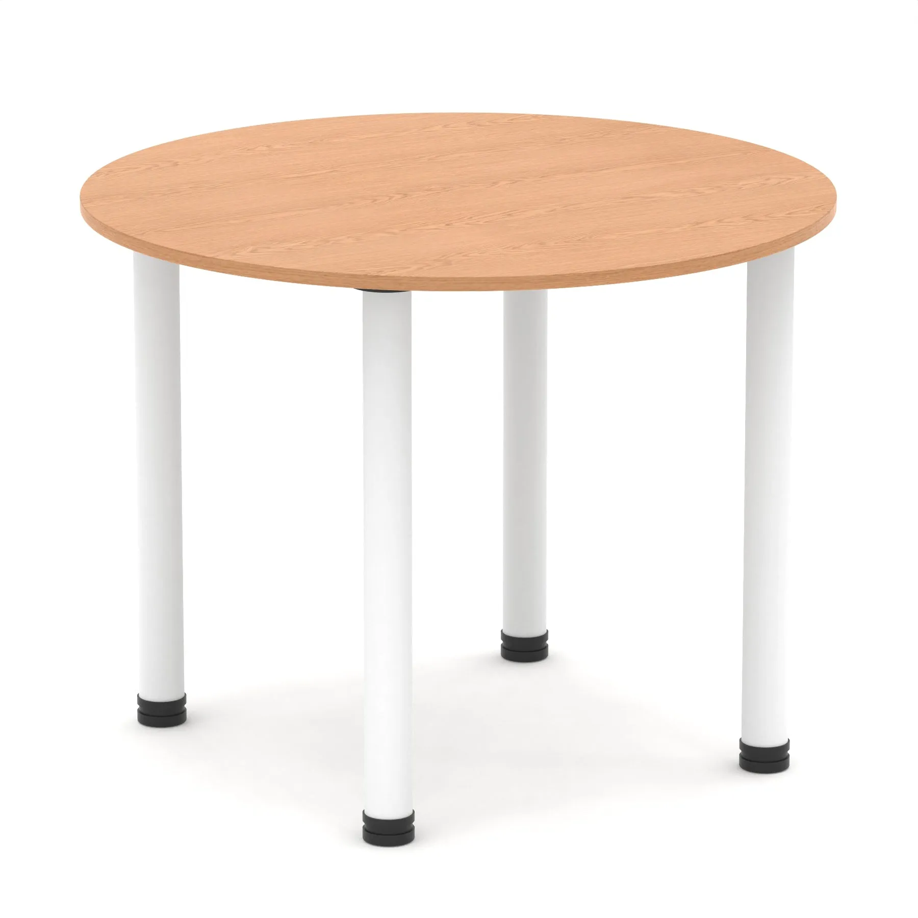 Impulse Round Table With Post Leg
