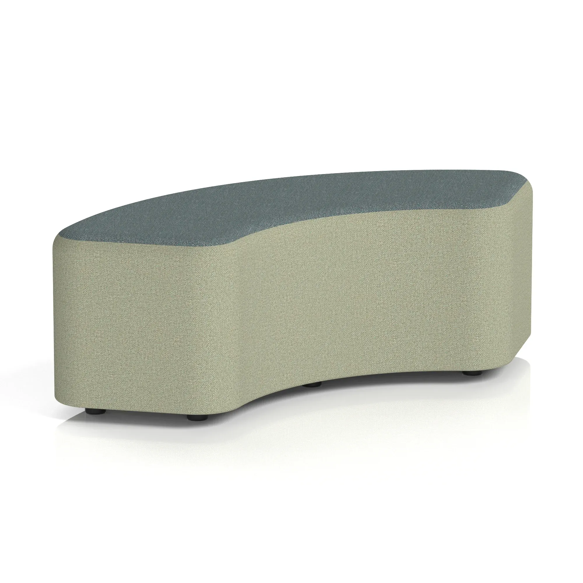 Harlestone Curved Stool in Two Tone