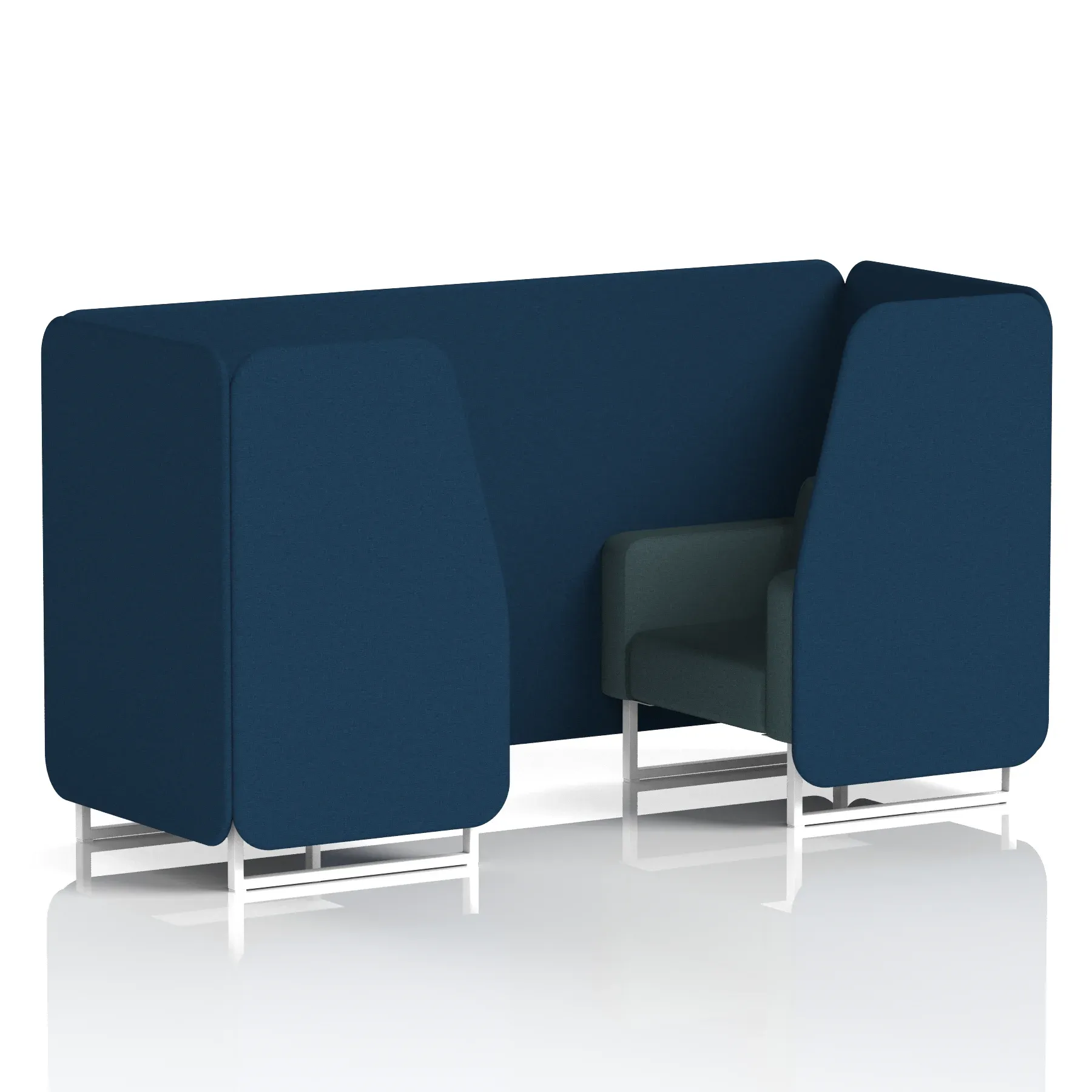 Brixworth Booth in Two Tone
