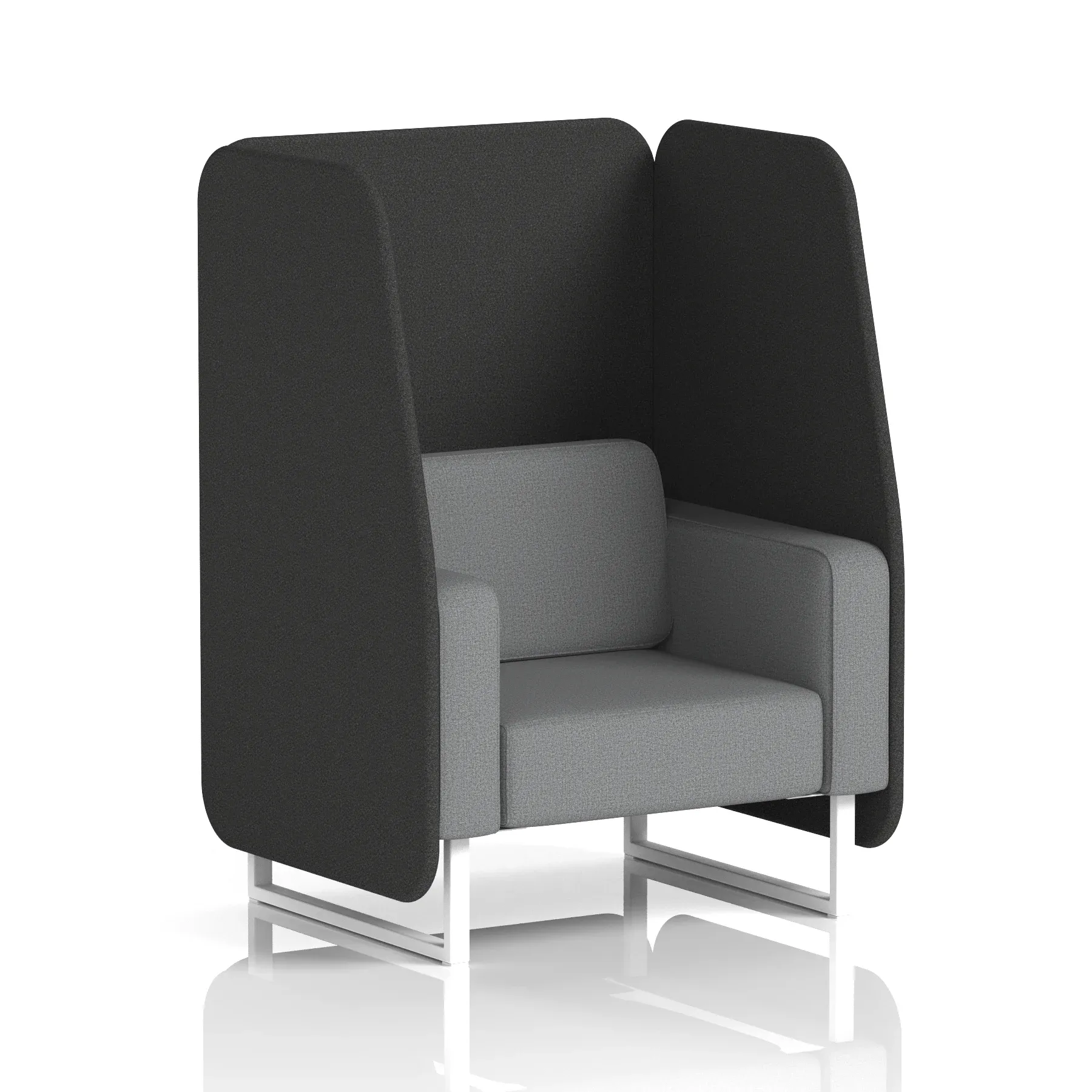 Brixworth Open Booth in Two Tone