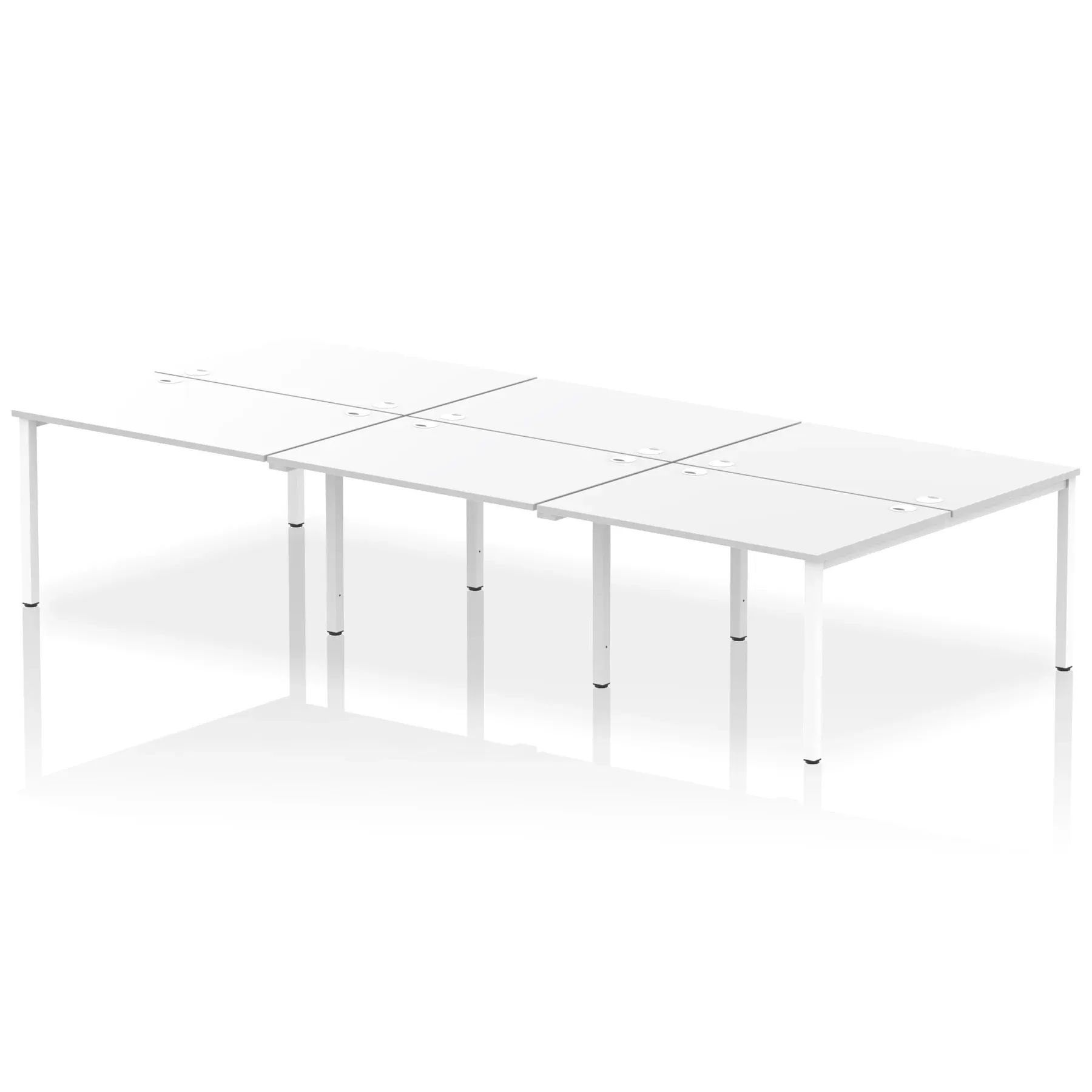 Impulse B2B Bench Desk - 6 Person