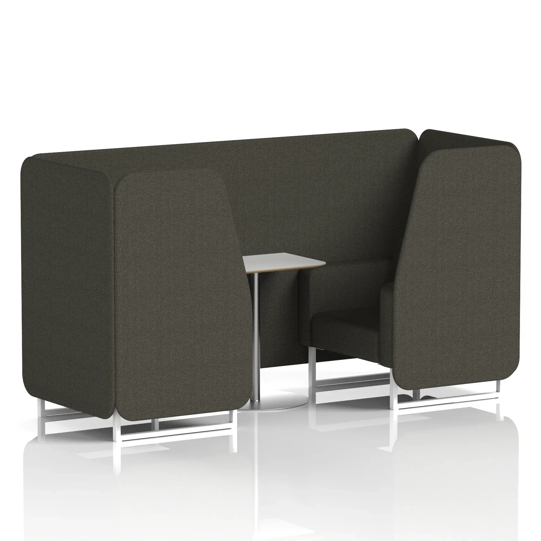 Brixworth Booth With White Table In Single Tone