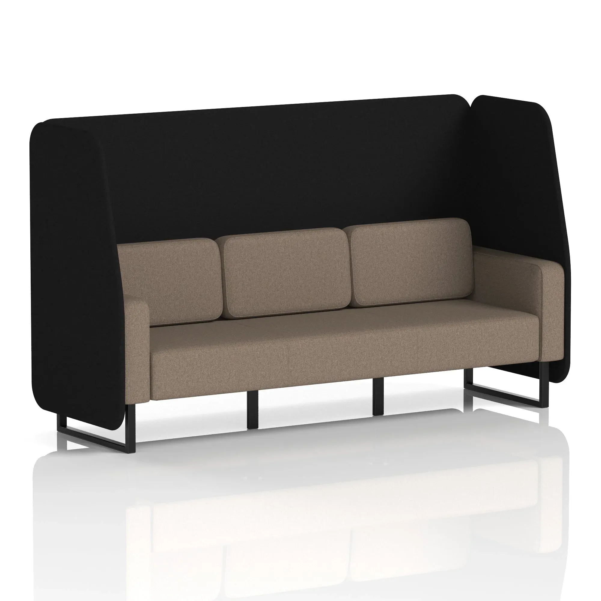 Brixworth Open Booth in Two Tone