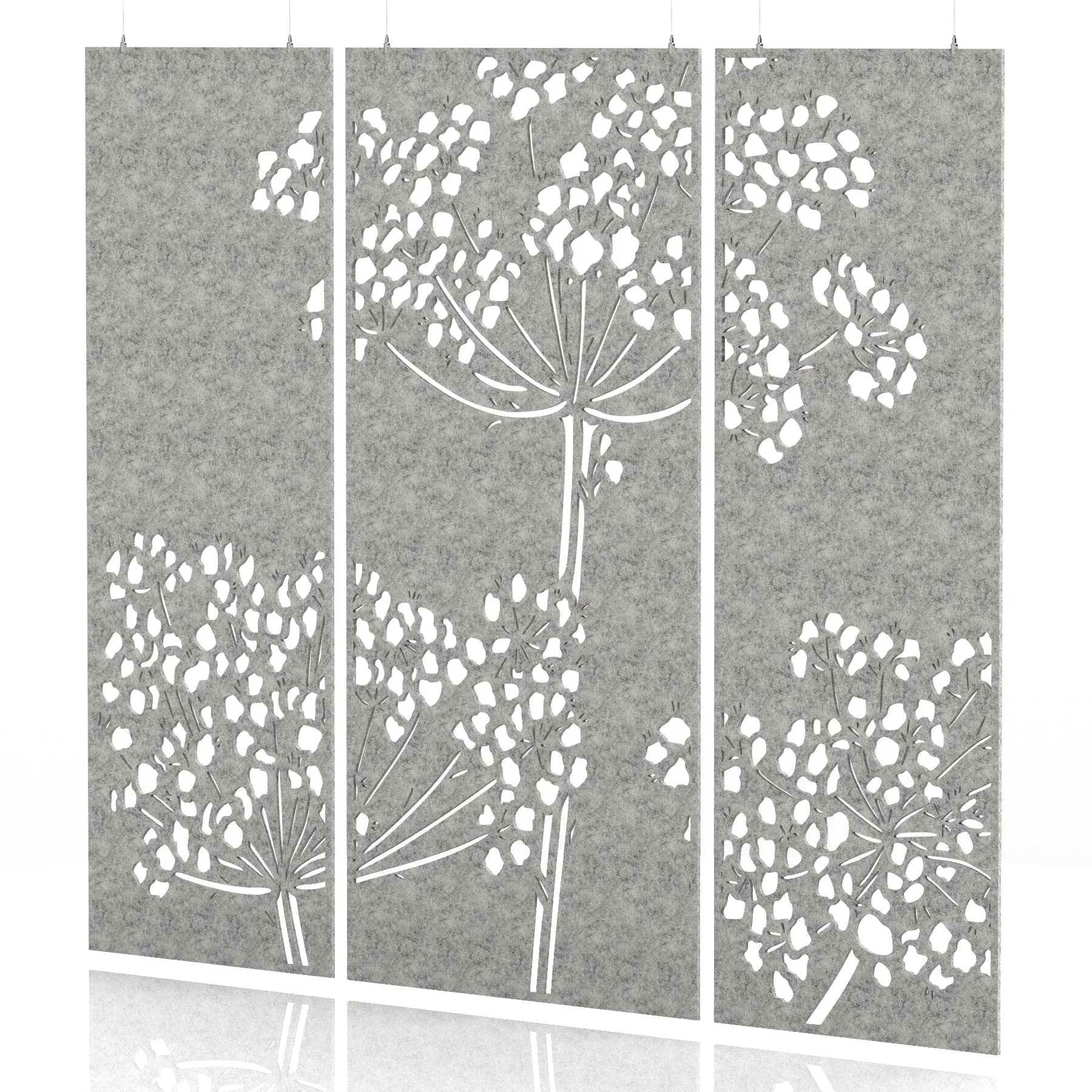 Sch! Acoustic Wall and Hanging Screens (3 Panels)
