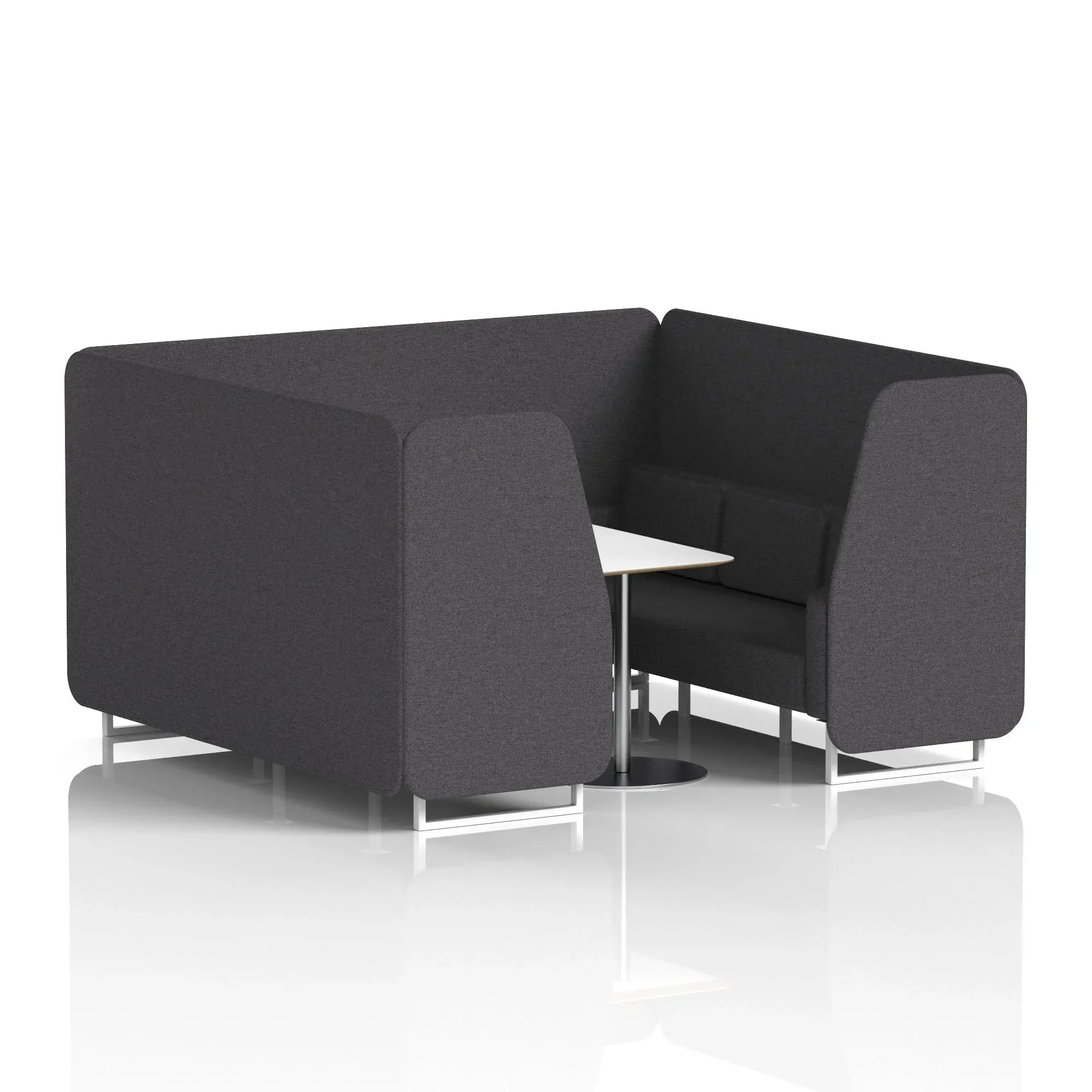 Brixworth Booth With White Table In Single Tone