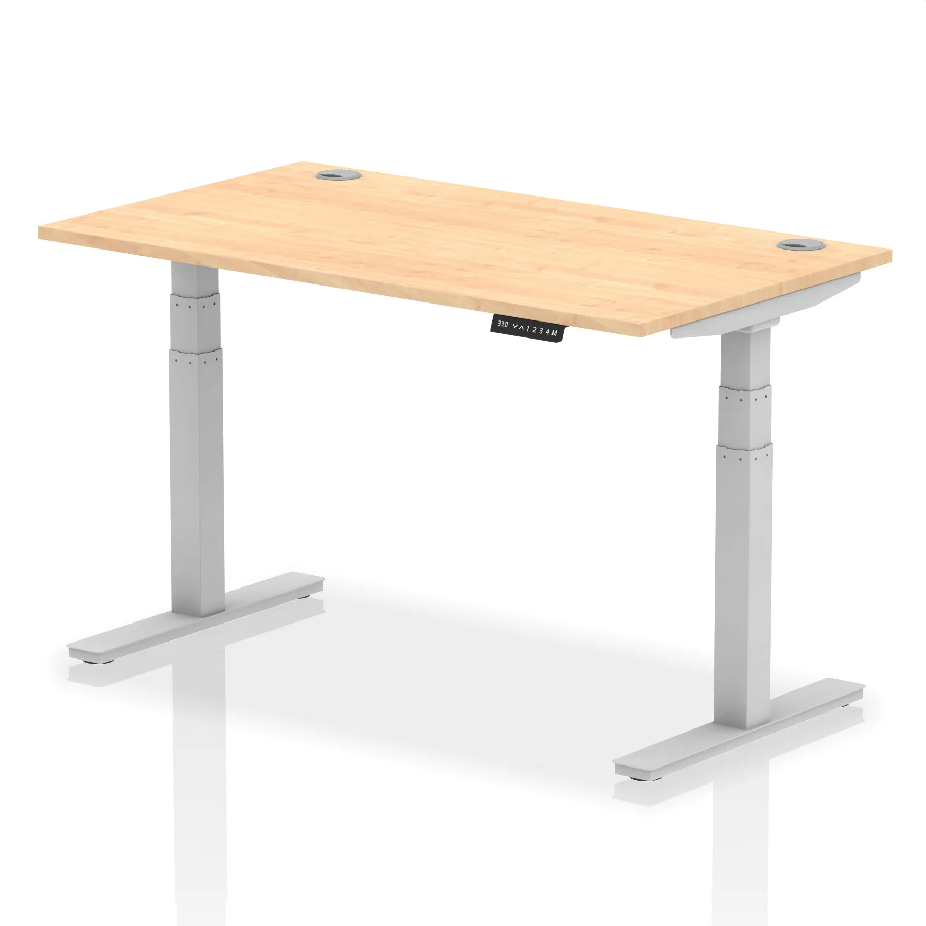 EE - Air Height Adjustable Desk With Cable Ports