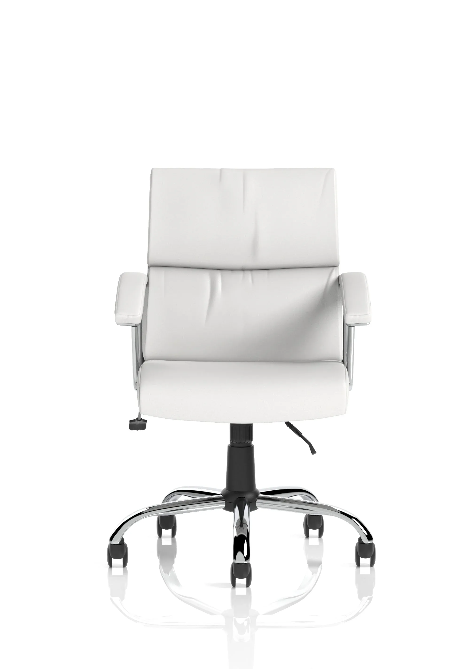 Desire Medium Back Leather Executive Office Chair with Arms