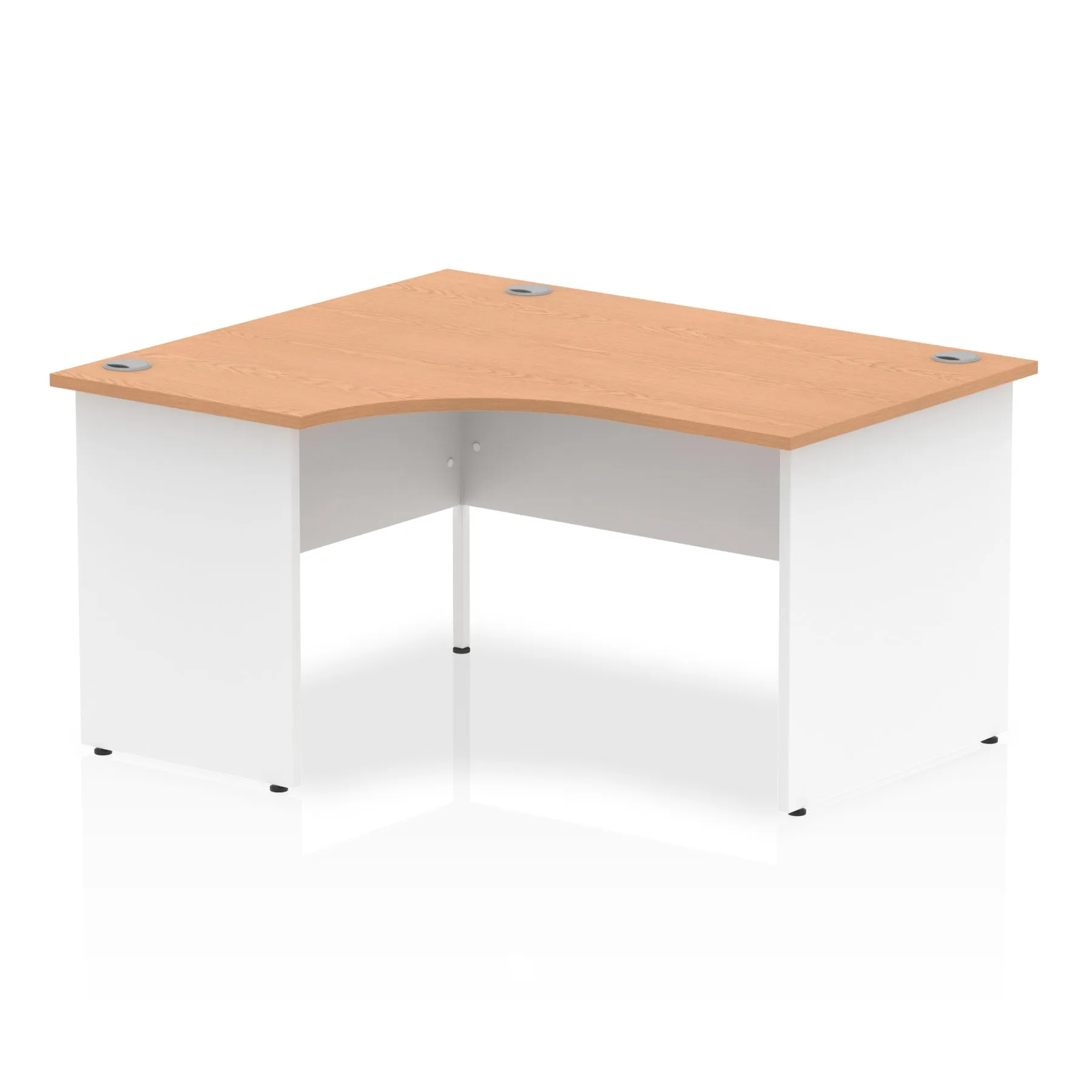 OE - Impulse 1400mm Left Crescent Desk Panel End Leg