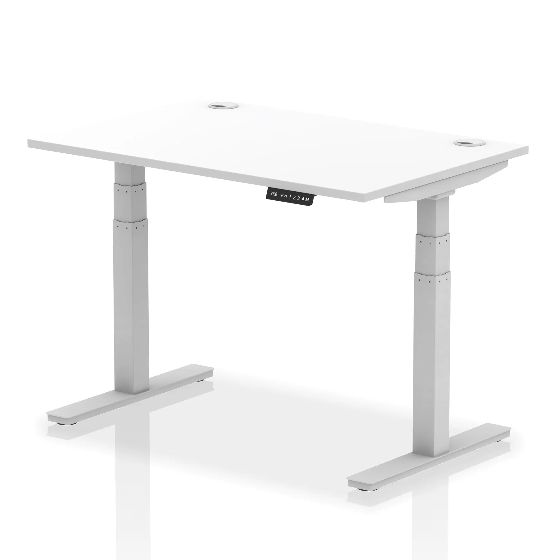 EE - Air Height Adjustable Desk With Cable Ports