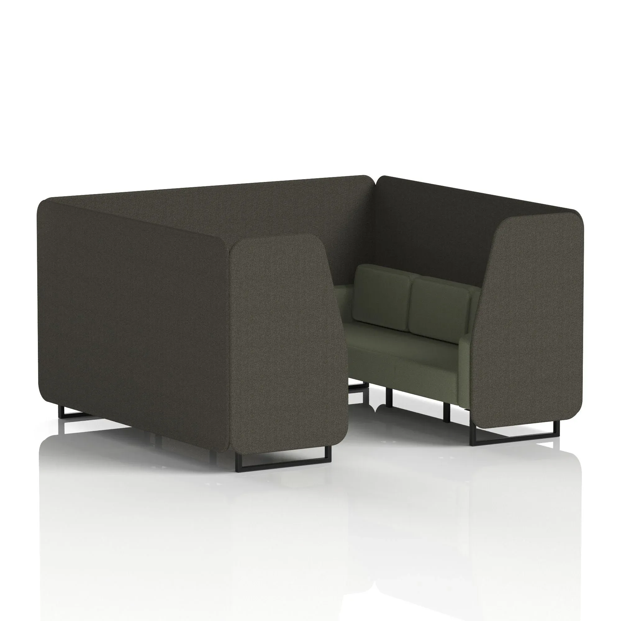 Brixworth Booth in Two Tone