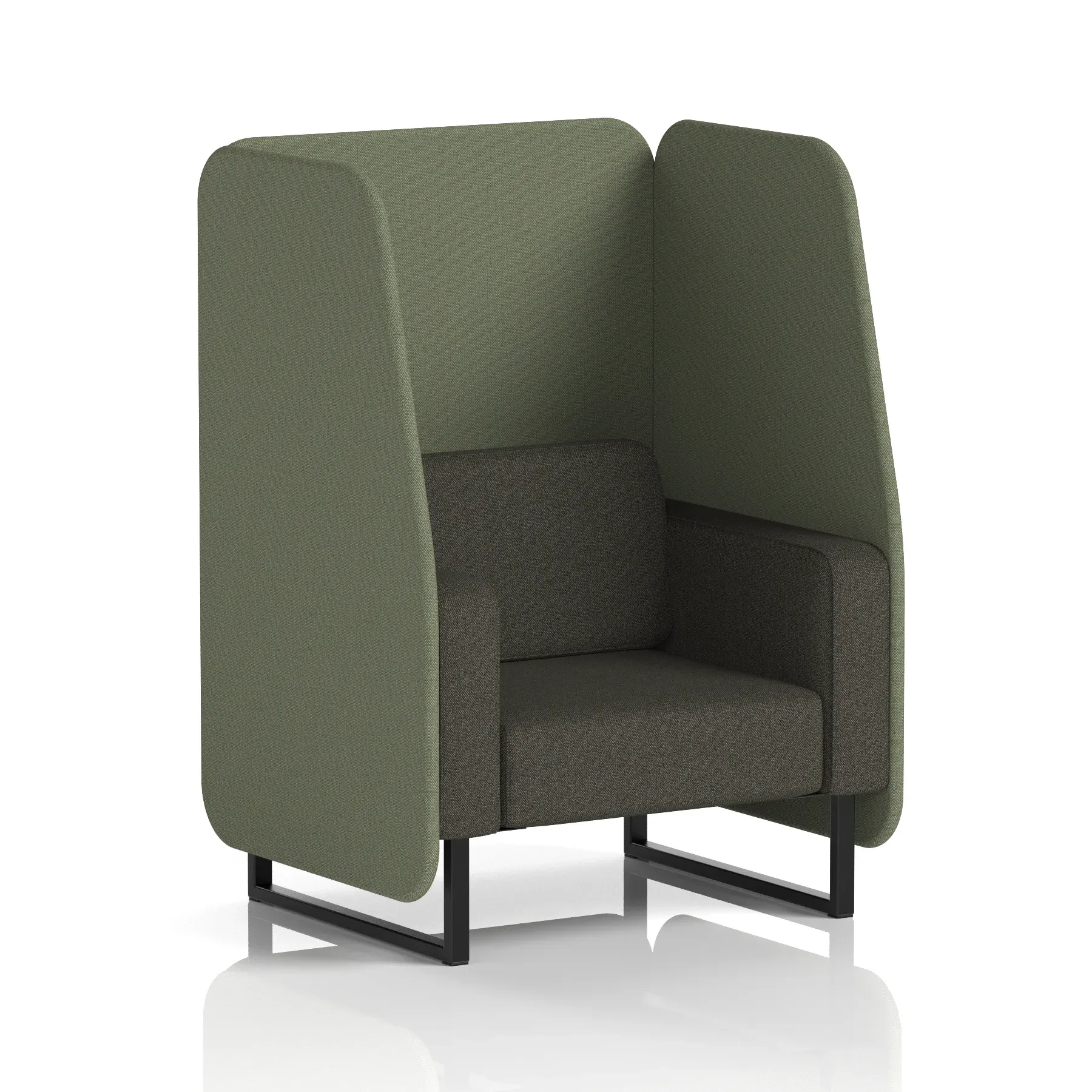 Brixworth Open Booth in Two Tone
