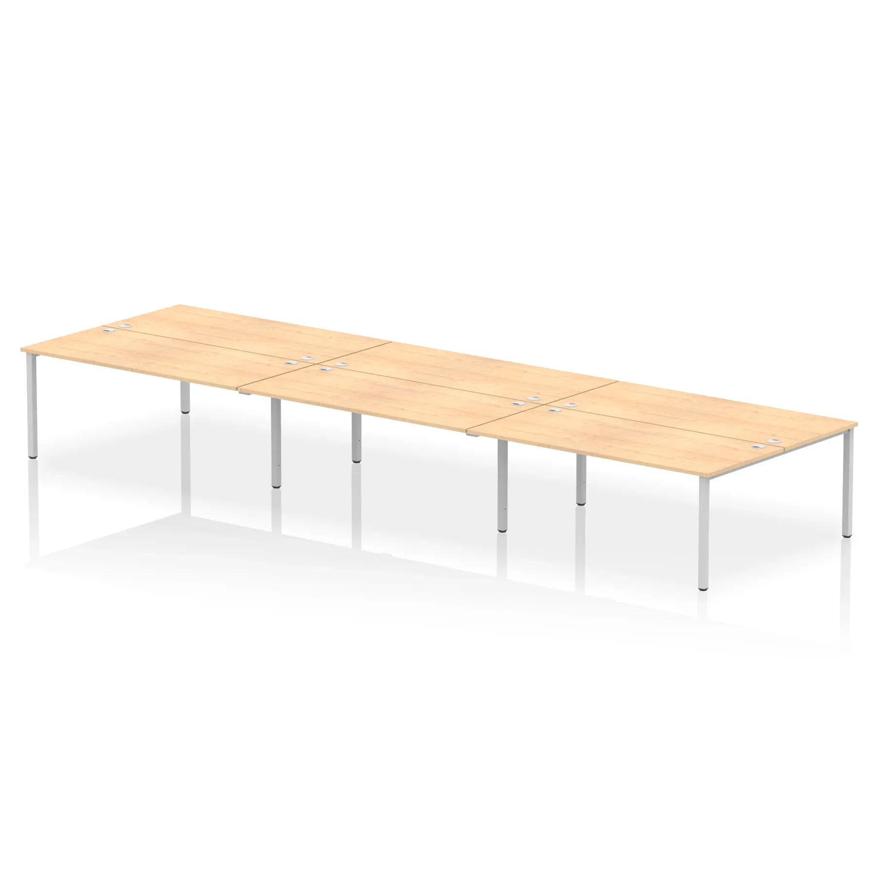 Impulse B2B Bench Desk - 6 Person