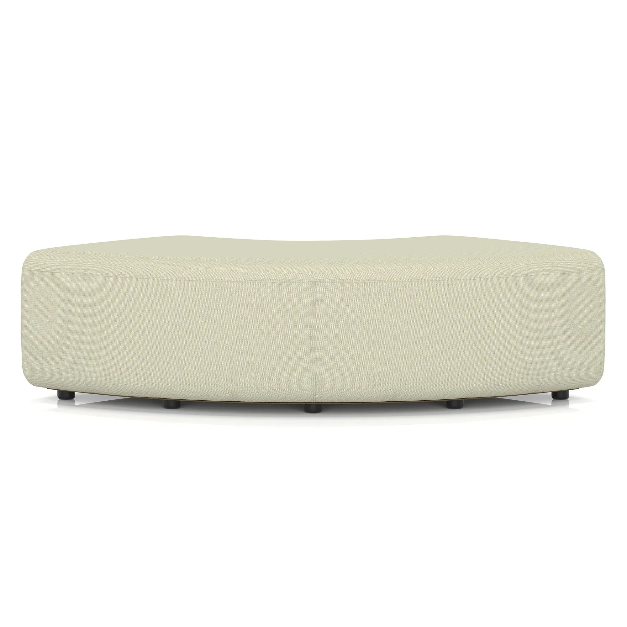 Mawsley Modular Seating 90 Degree Backless Curved Unit