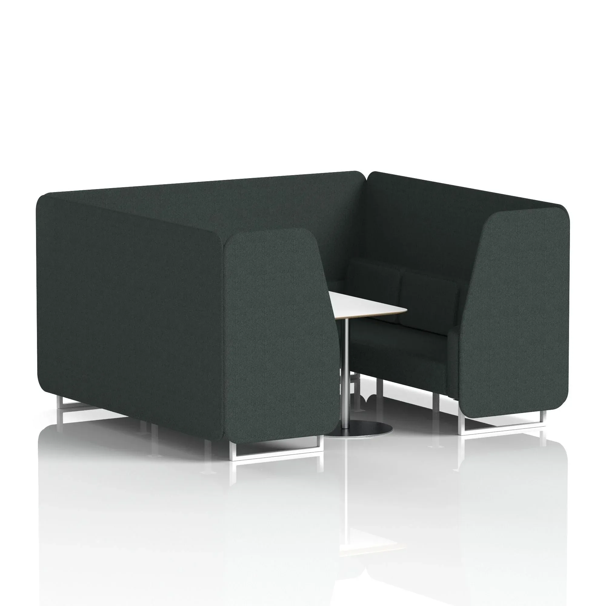 Brixworth Booth With White Table In Single Tone