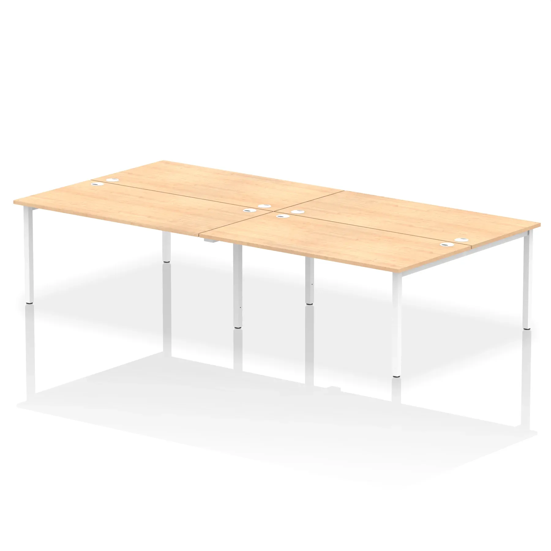 Impulse B2B Bench Desk - 4 Person