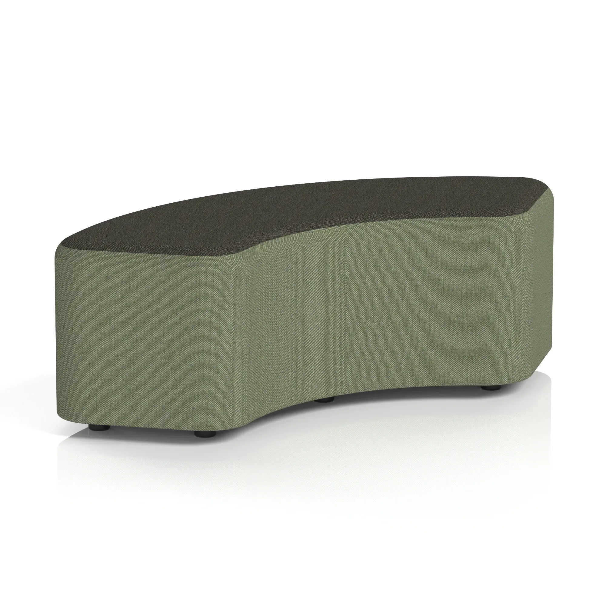 Harlestone Curved Stool in Two Tone