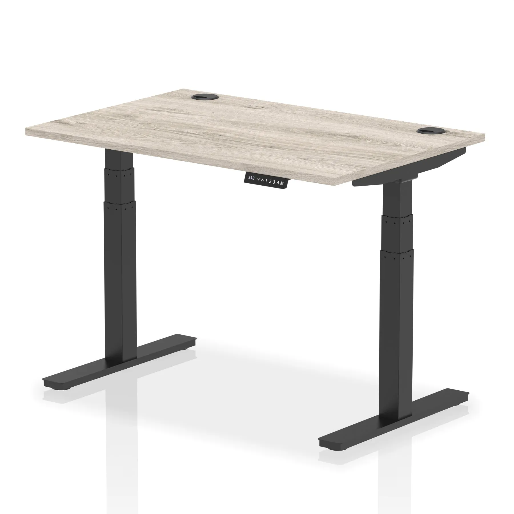 EE - Air Height Adjustable Desk With Cable Ports