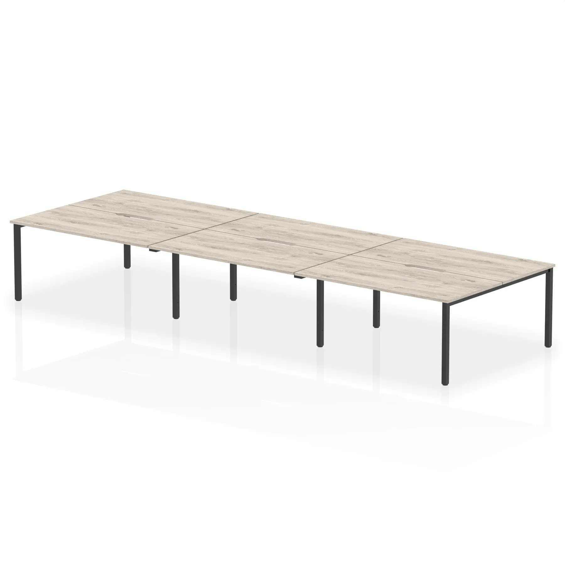 Evolve Plus B2B Bench Desk - 6 Person