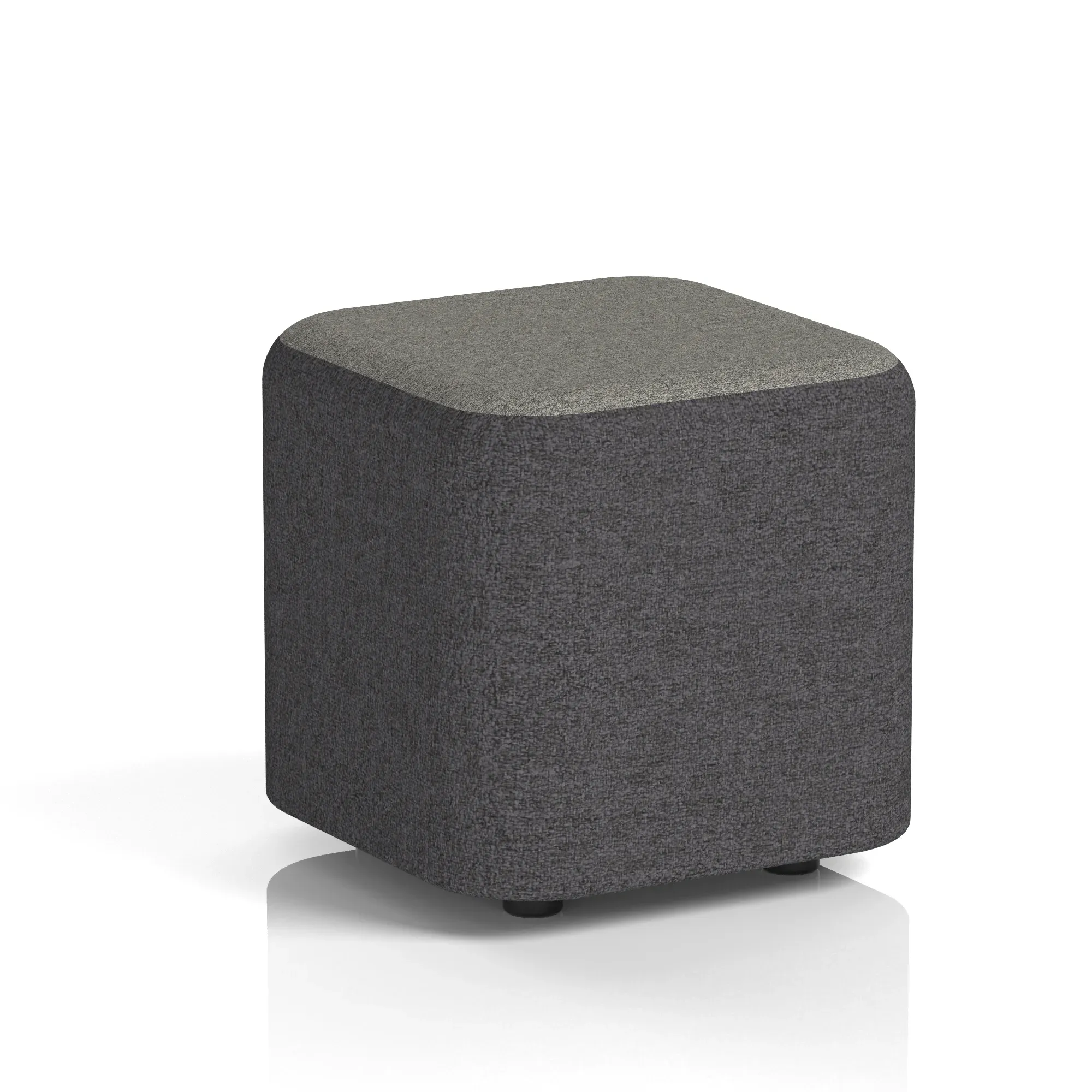 Harlestone Square Stool in Two Tone