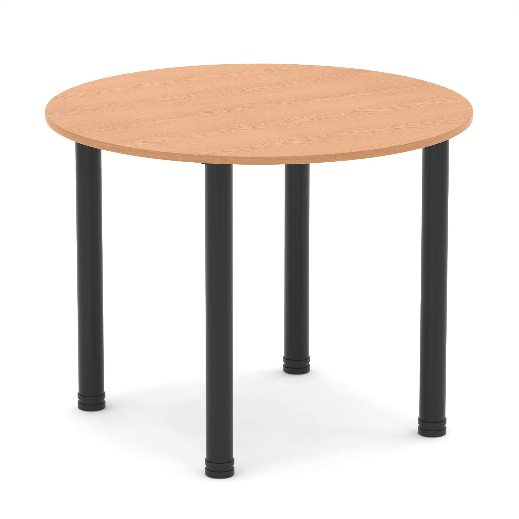 Impulse Round Table With Post Leg
