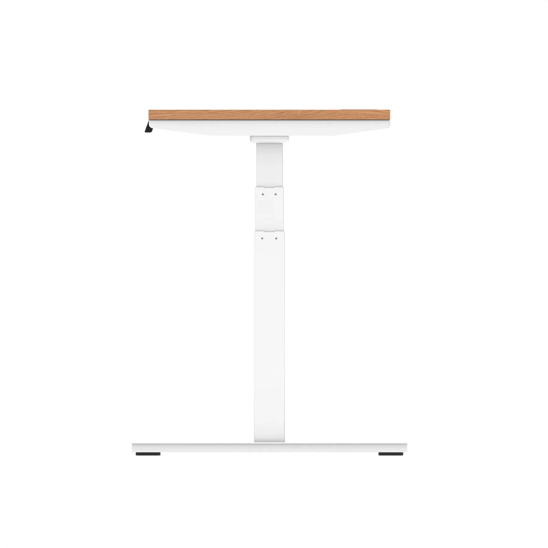 Air Height Adjustable Slimline Desk With Cable Ports