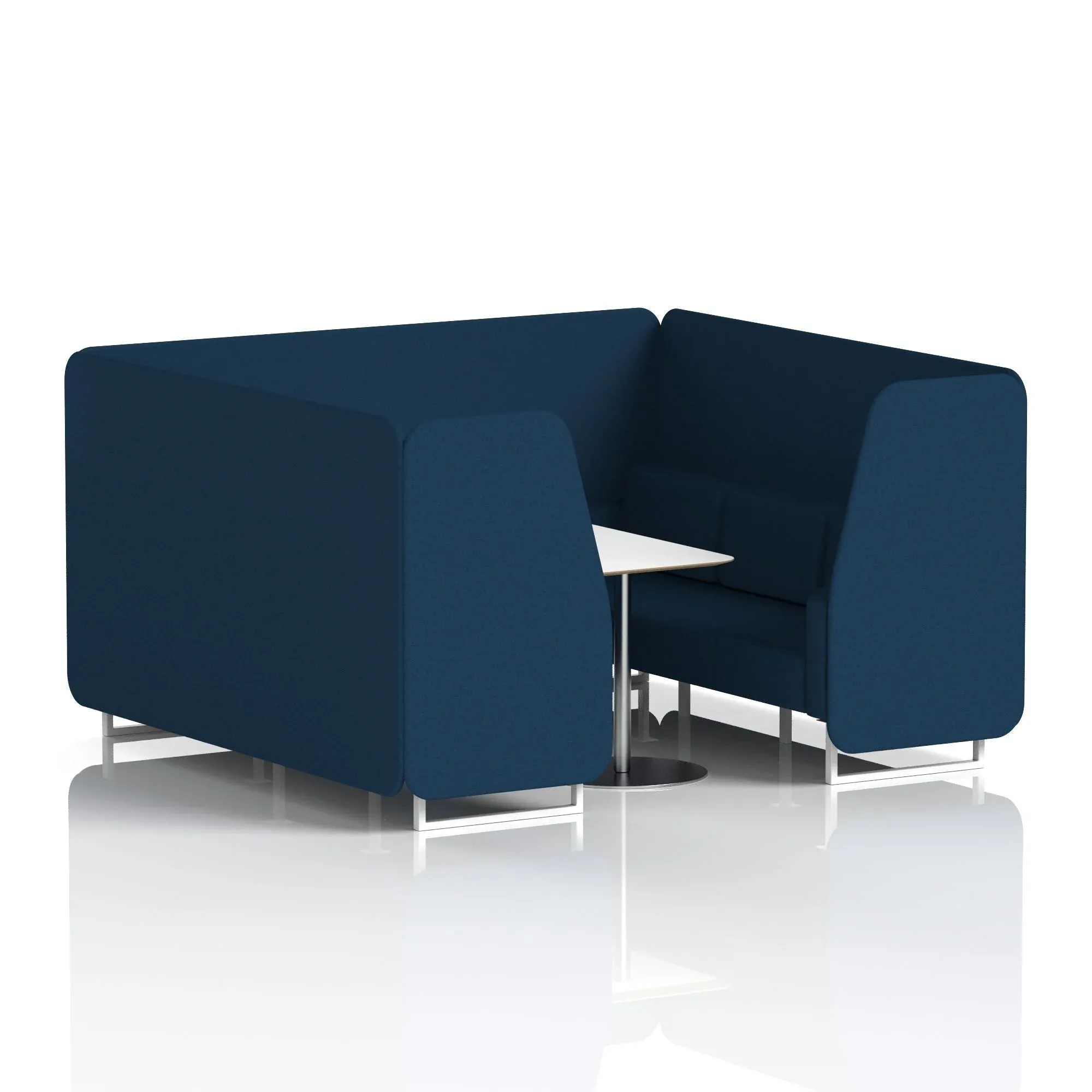 Brixworth Booth With White Table In Single Tone