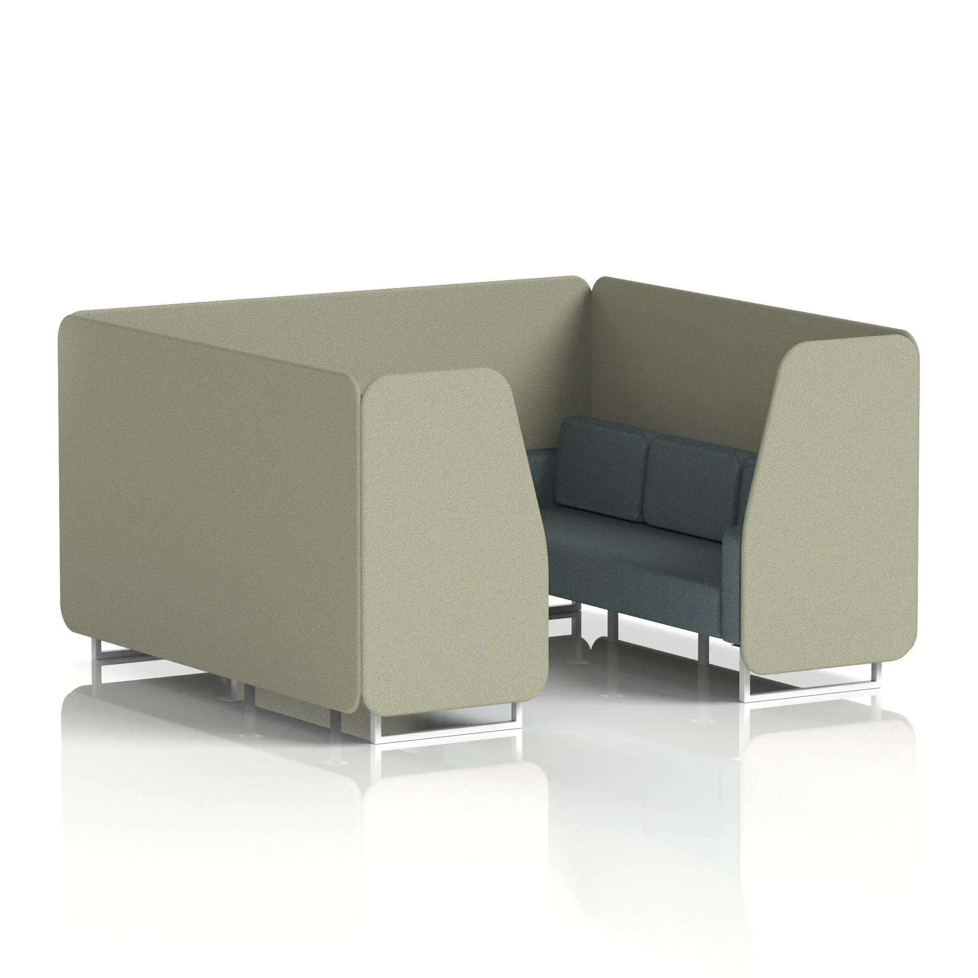 Brixworth Booth in Two Tone