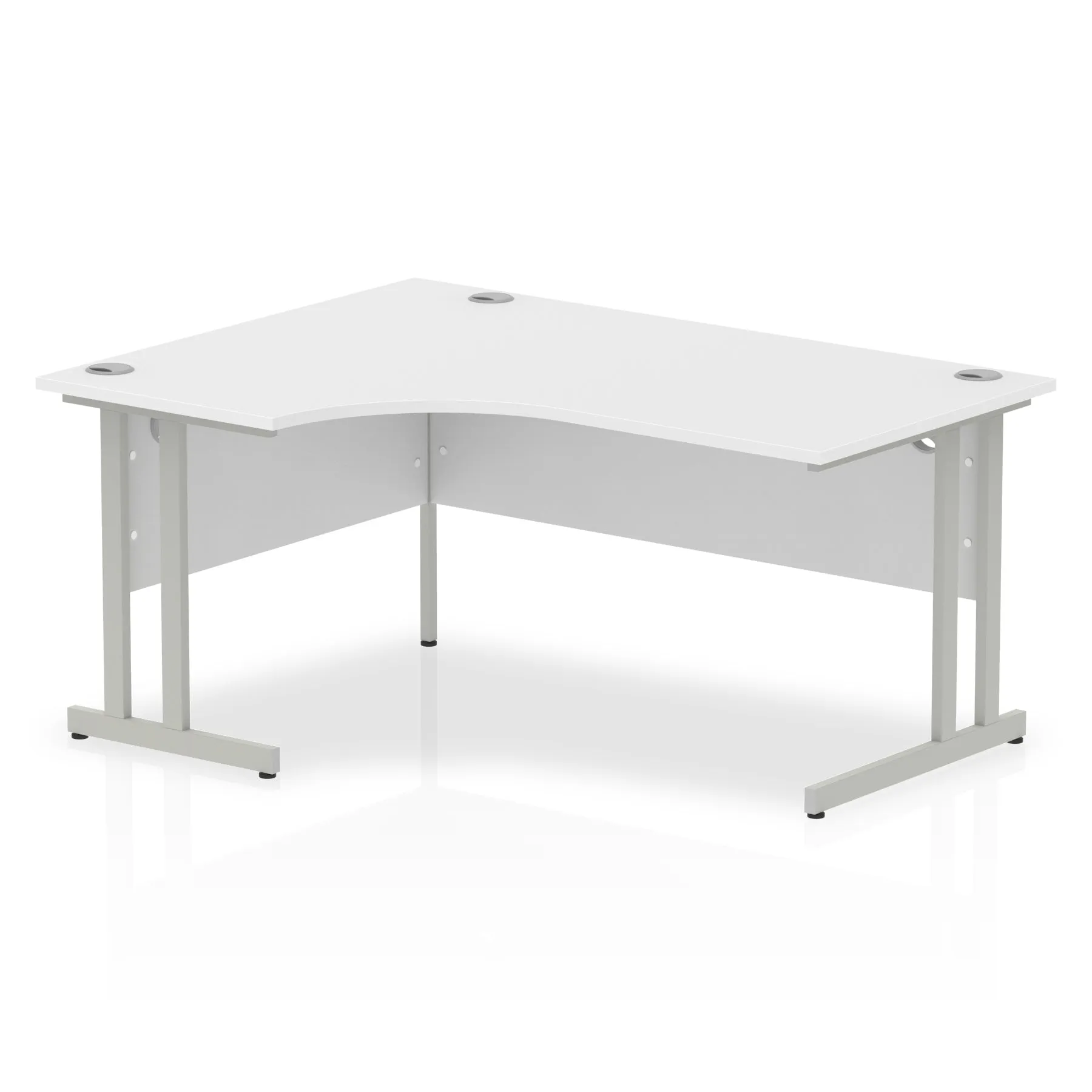 OE - Impulse 1600mm Left Crescent Desk Cantilever Leg