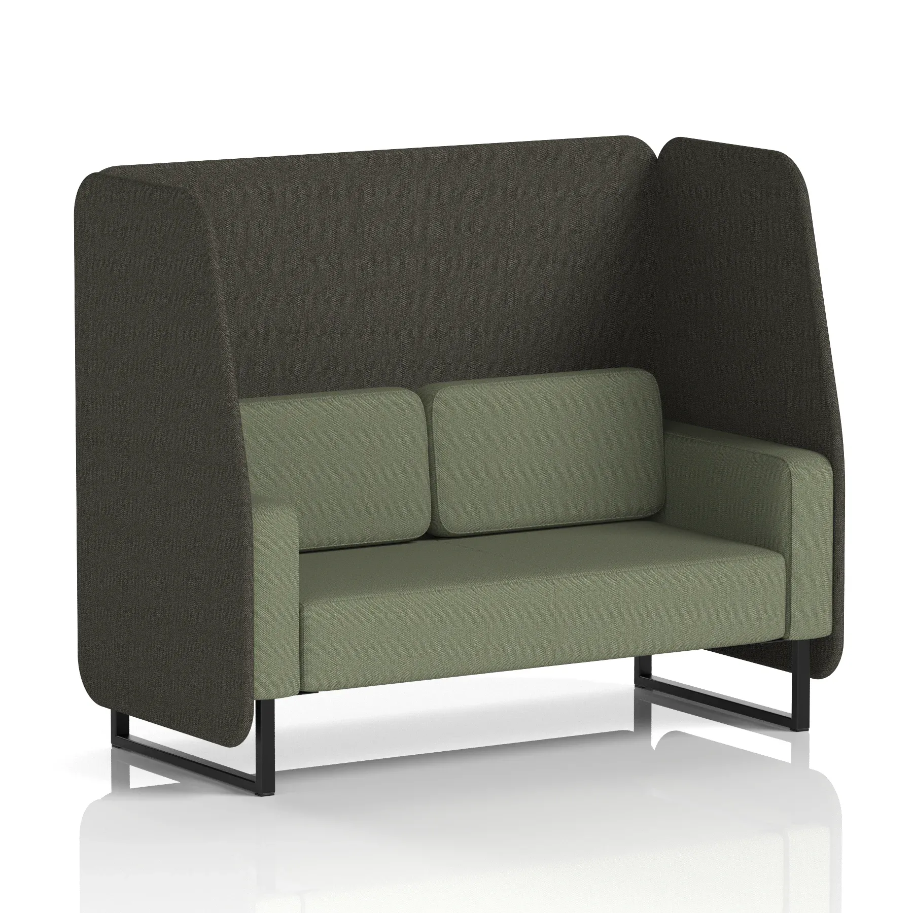 Brixworth Open Booth in Two Tone