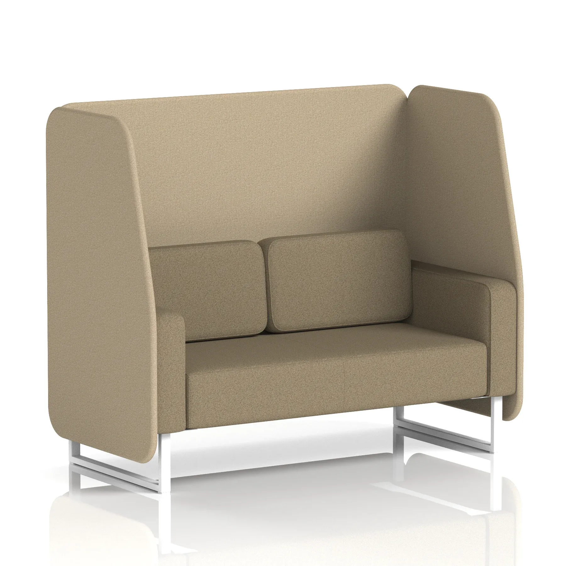 Brixworth Open Booth in Two Tone