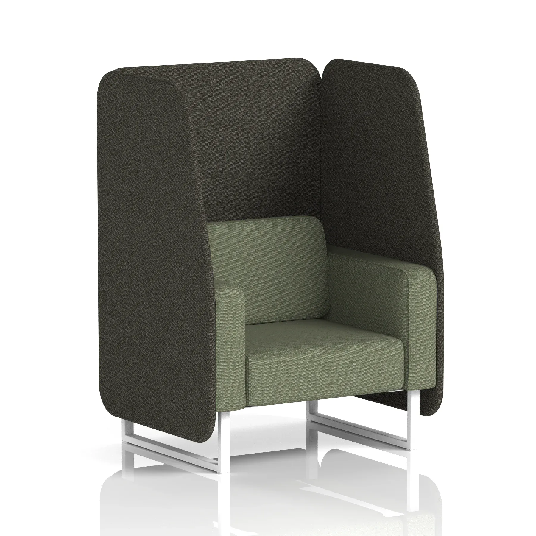 Brixworth Open Booth in Two Tone
