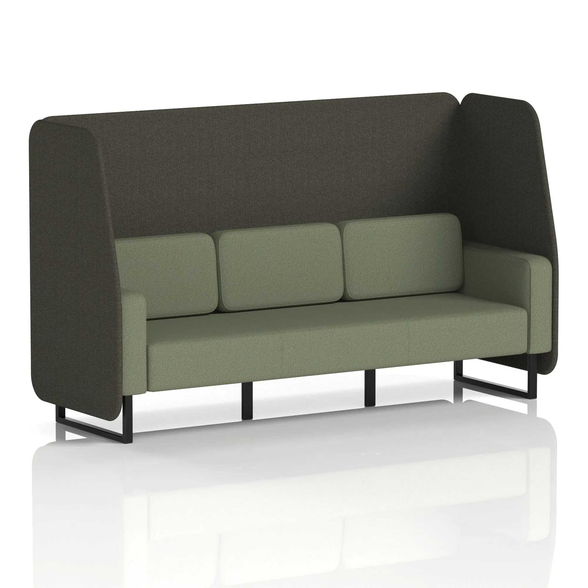 Brixworth Open Booth in Two Tone
