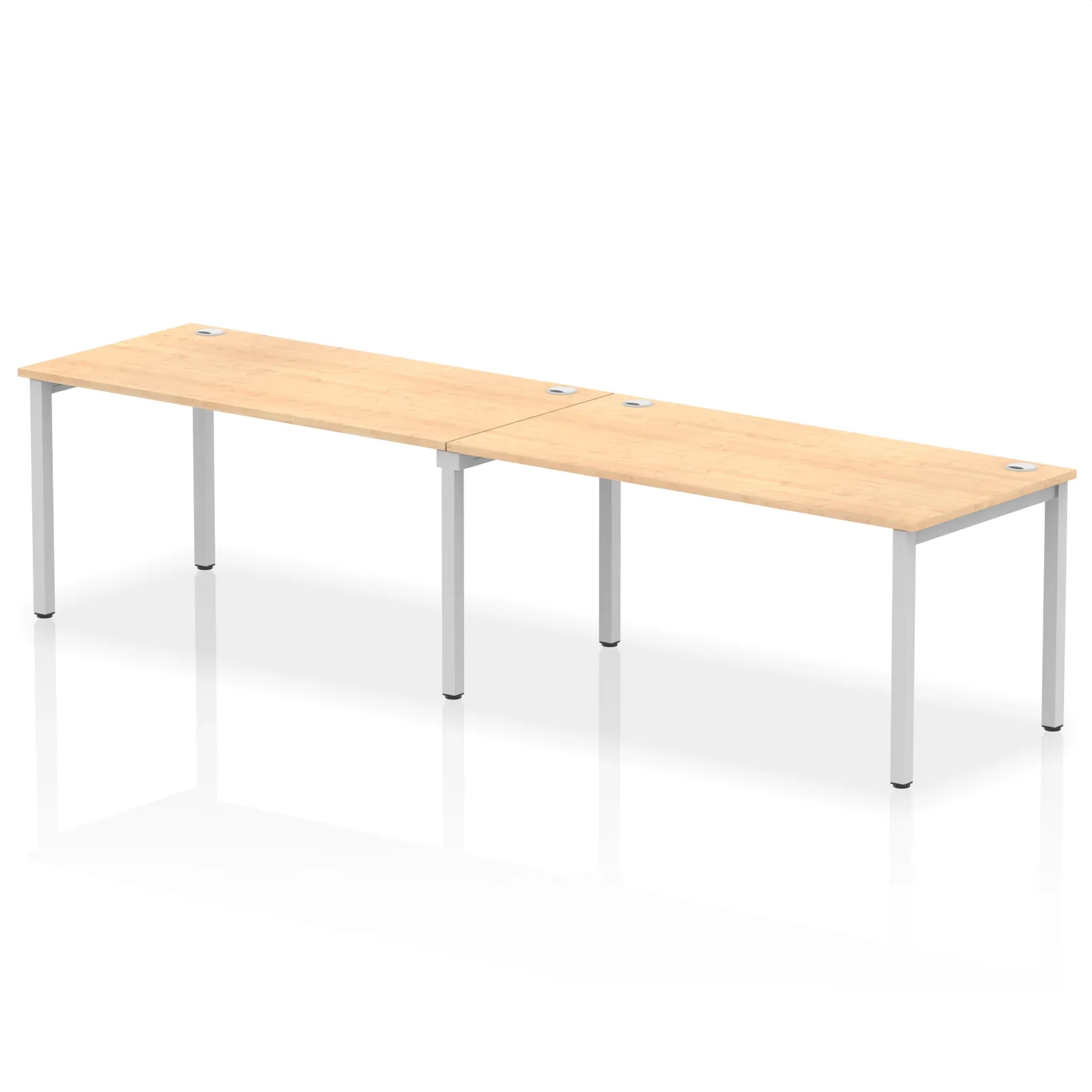 Impulse Single Row Bench Desk - 2 Person