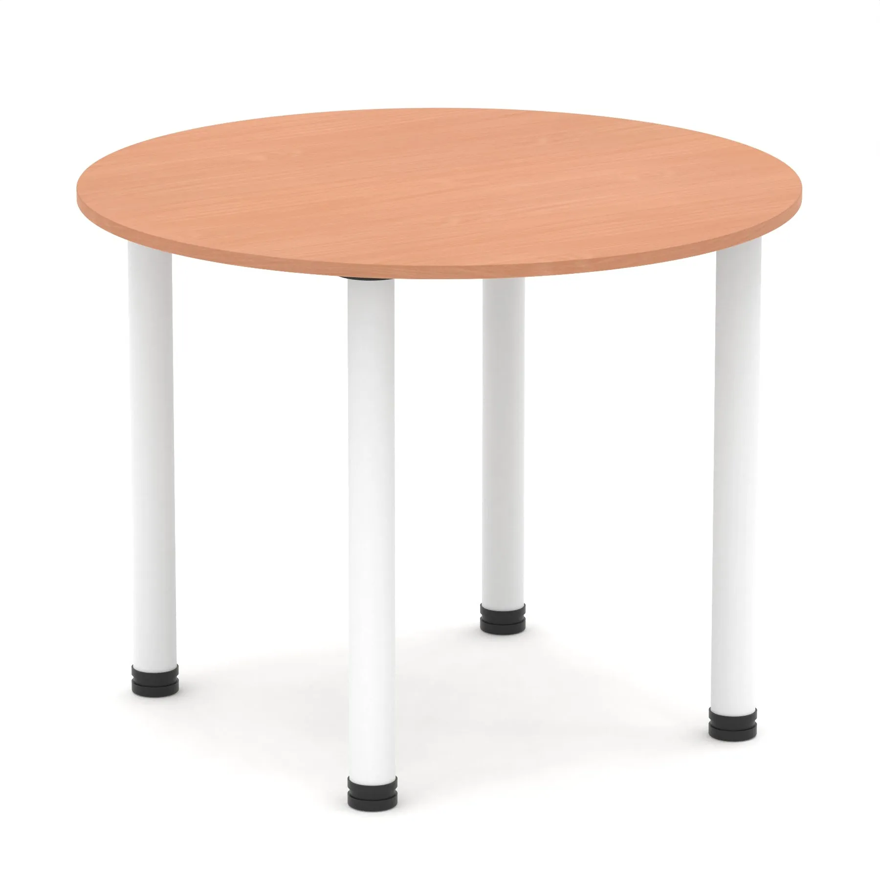 Impulse Round Table With Post Leg