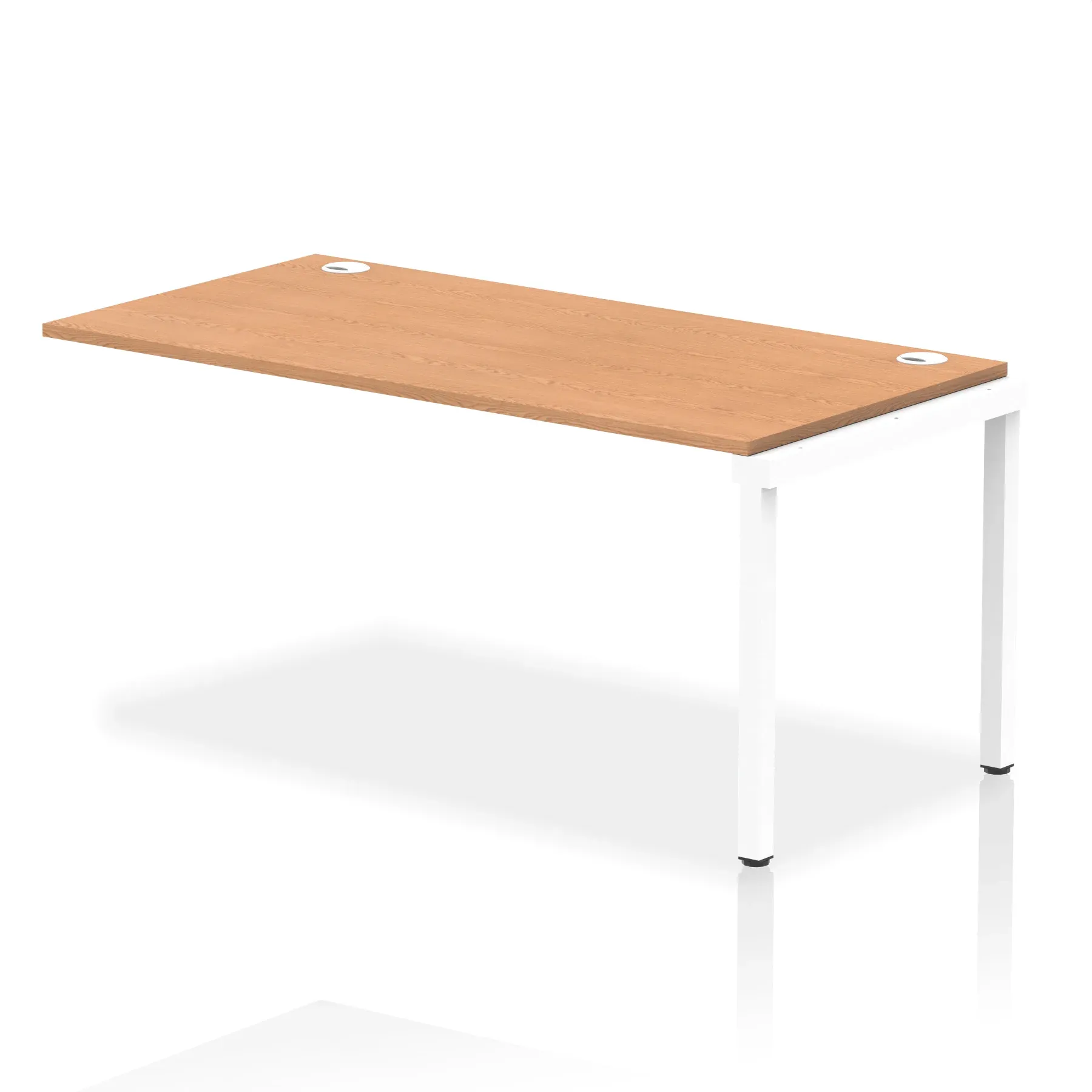 Impulse Single Row Bench Desk Extension Kit