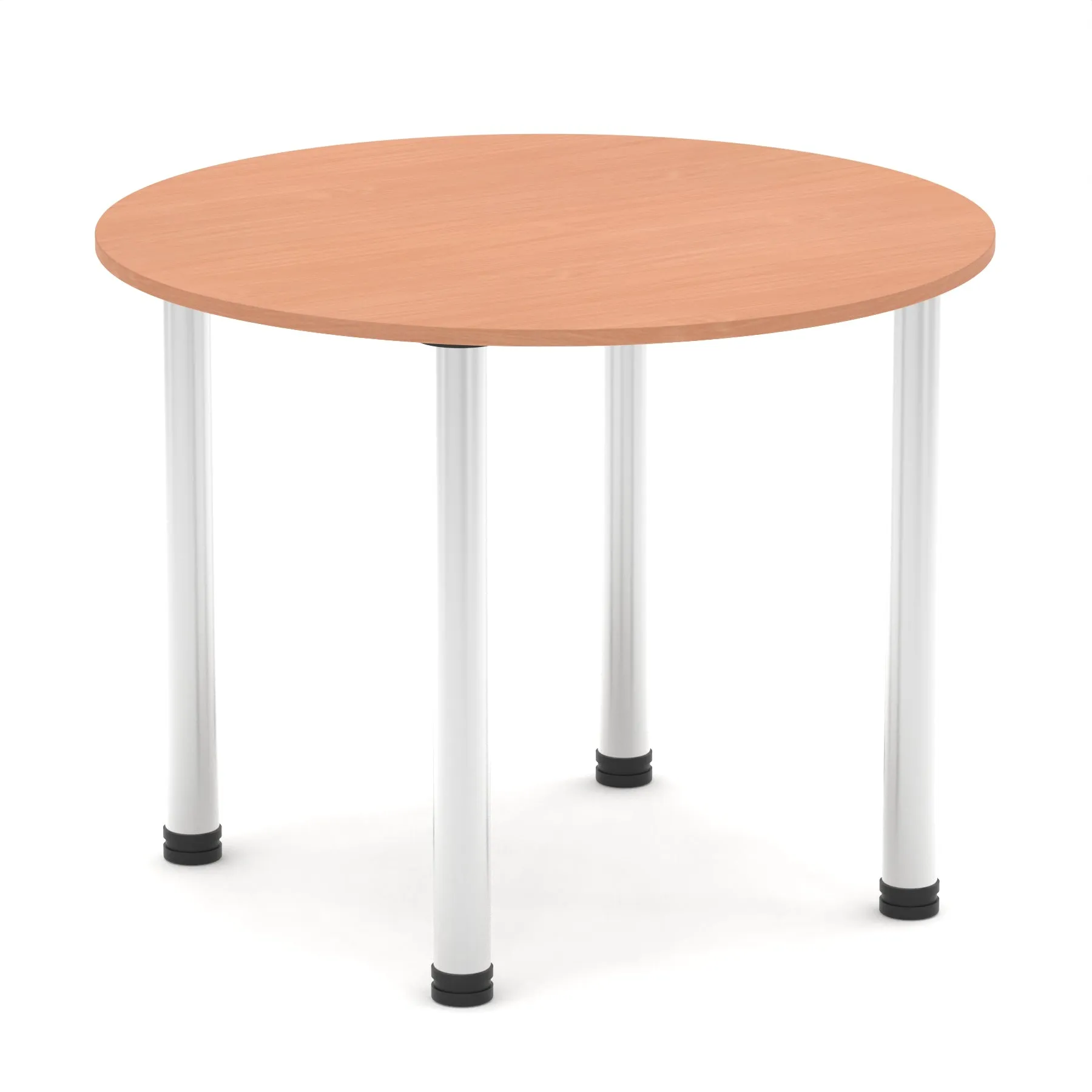 Impulse Round Table With Post Leg