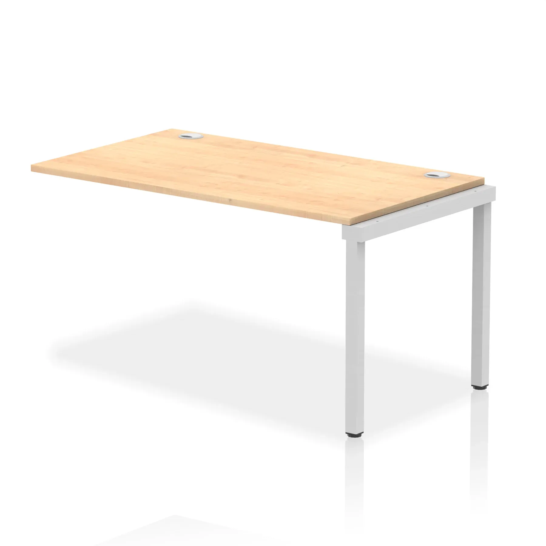 Impulse Single Row Bench Desk Extension Kit