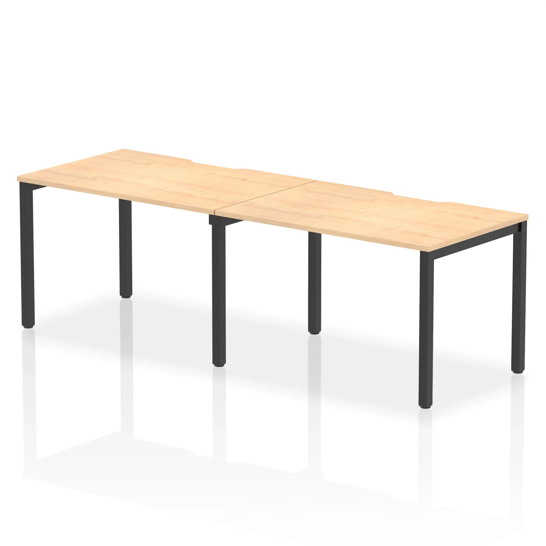 Evolve Plus Single Row Bench Desk - 2 Person