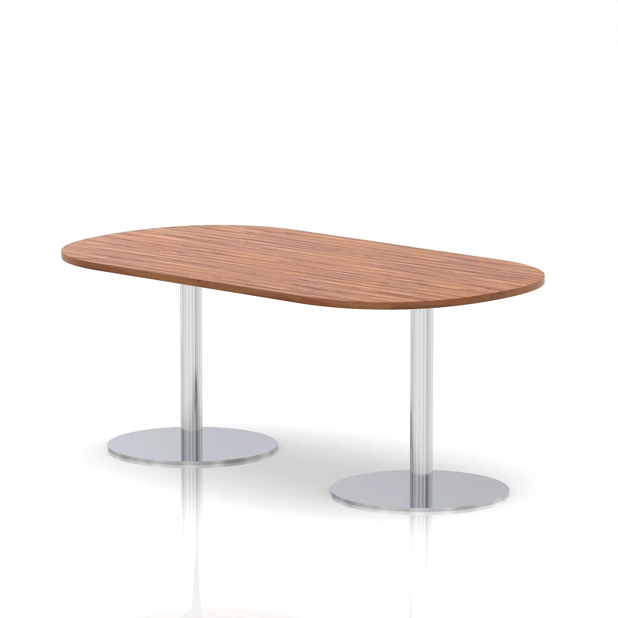 Italia Boardroom Table Silver Leg