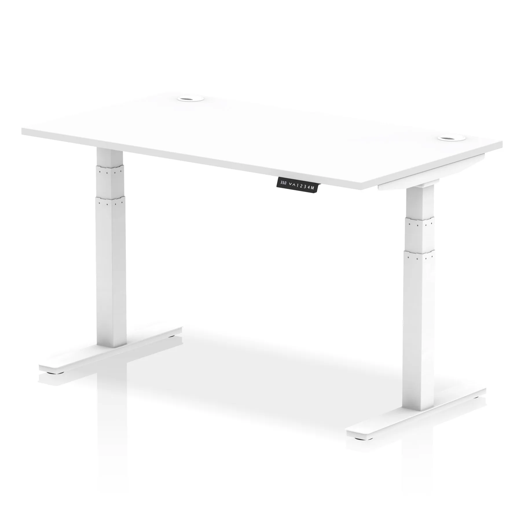 EE - Air Height Adjustable Desk With Cable Ports