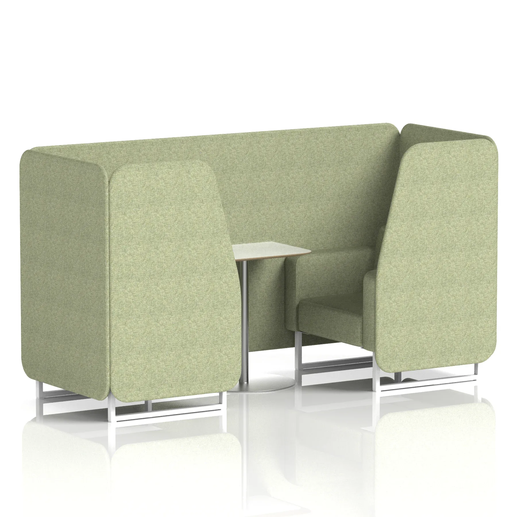 Brixworth Booth With White Table In Single Tone