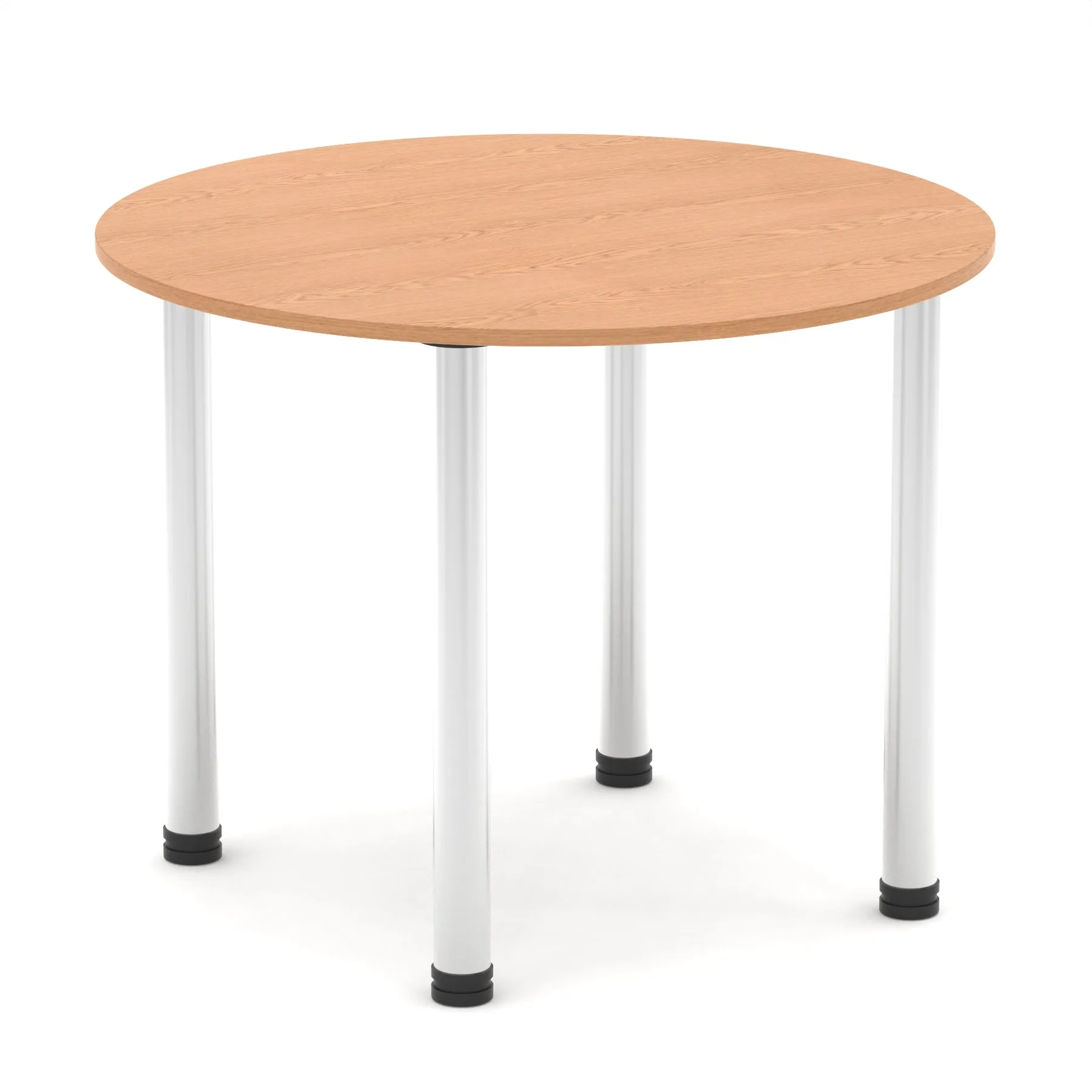 Impulse Round Table With Post Leg