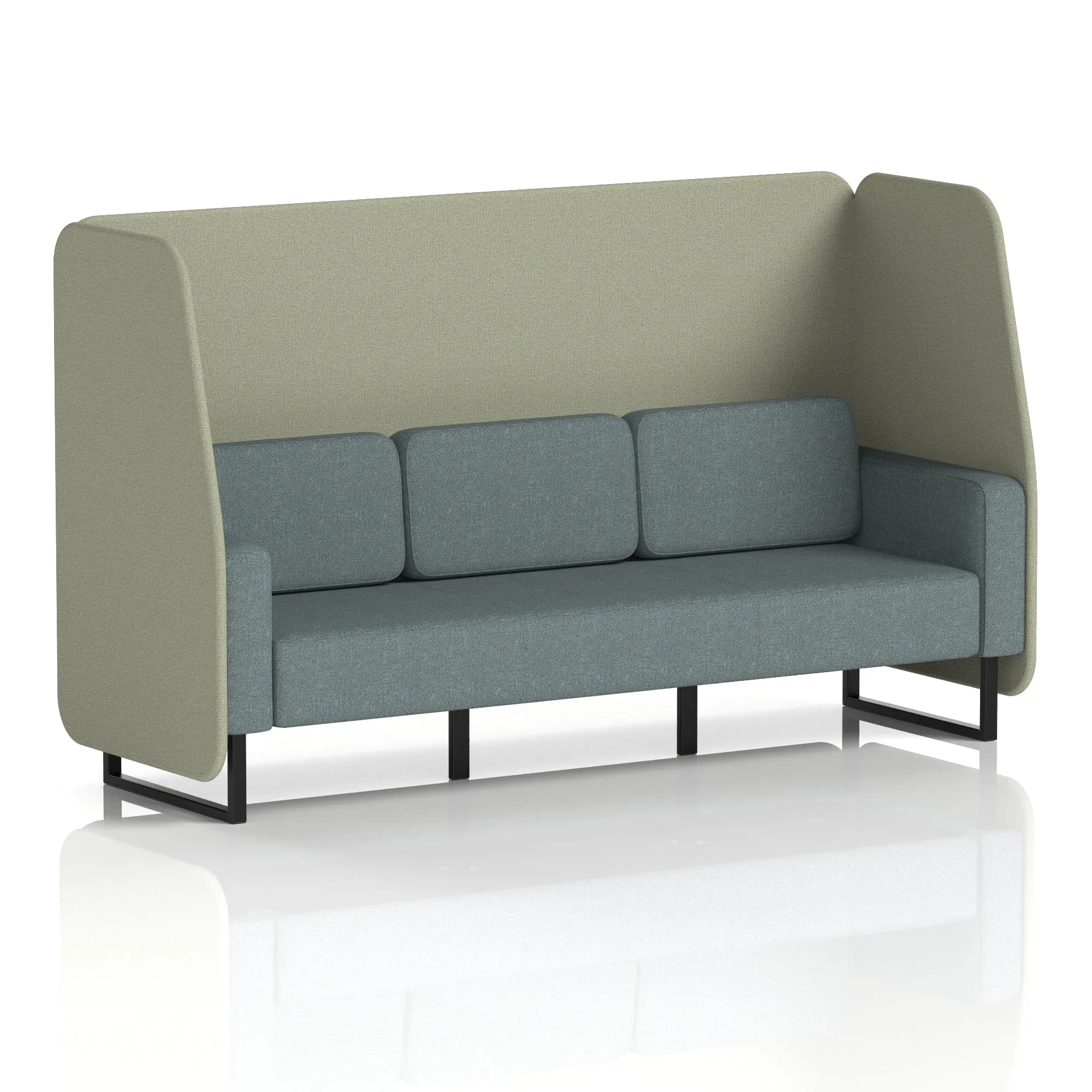 Brixworth Open Booth in Two Tone