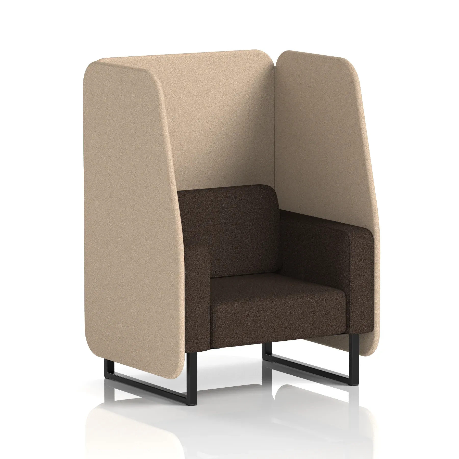 Brixworth Open Booth in Two Tone