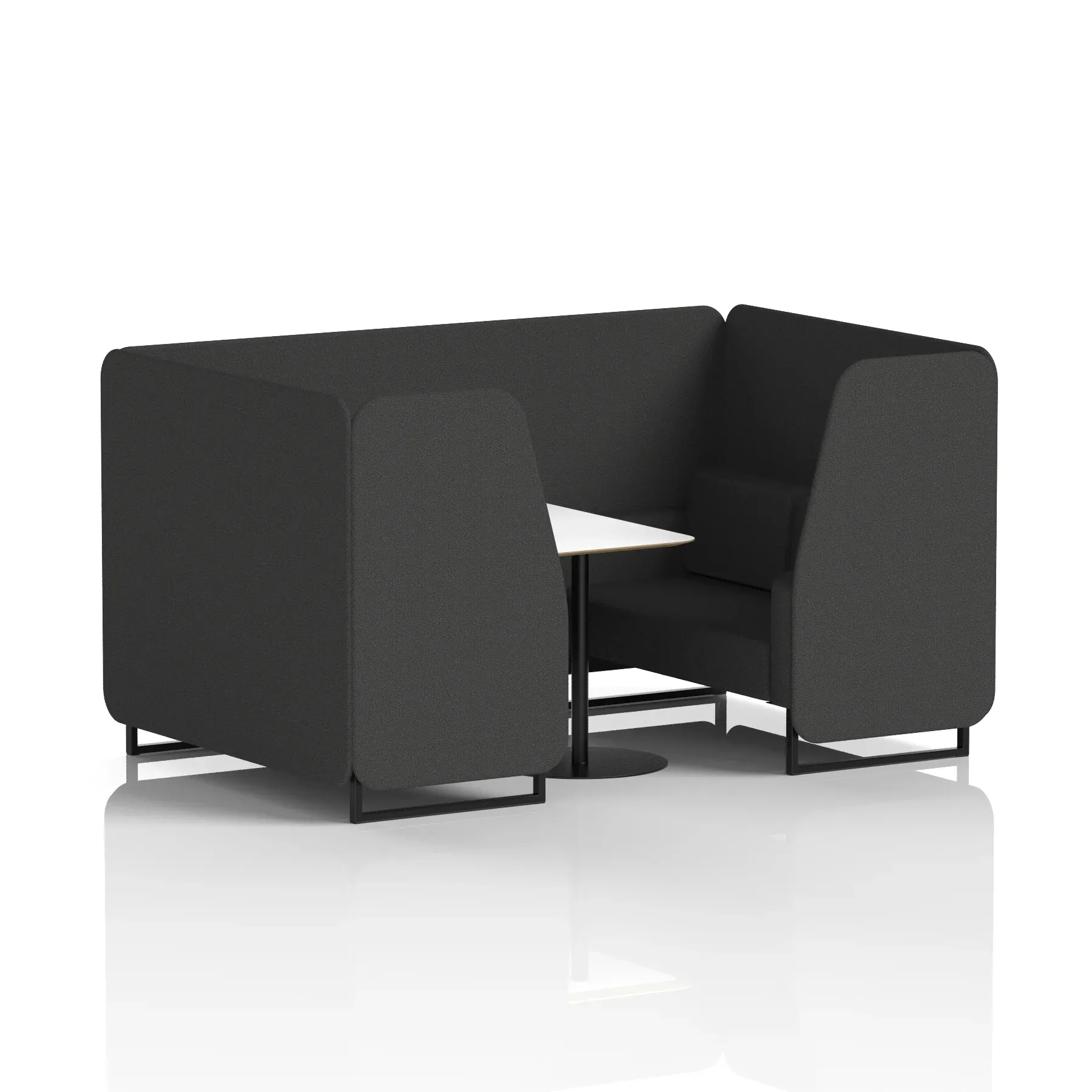Brixworth Booth With White Table In Single Tone