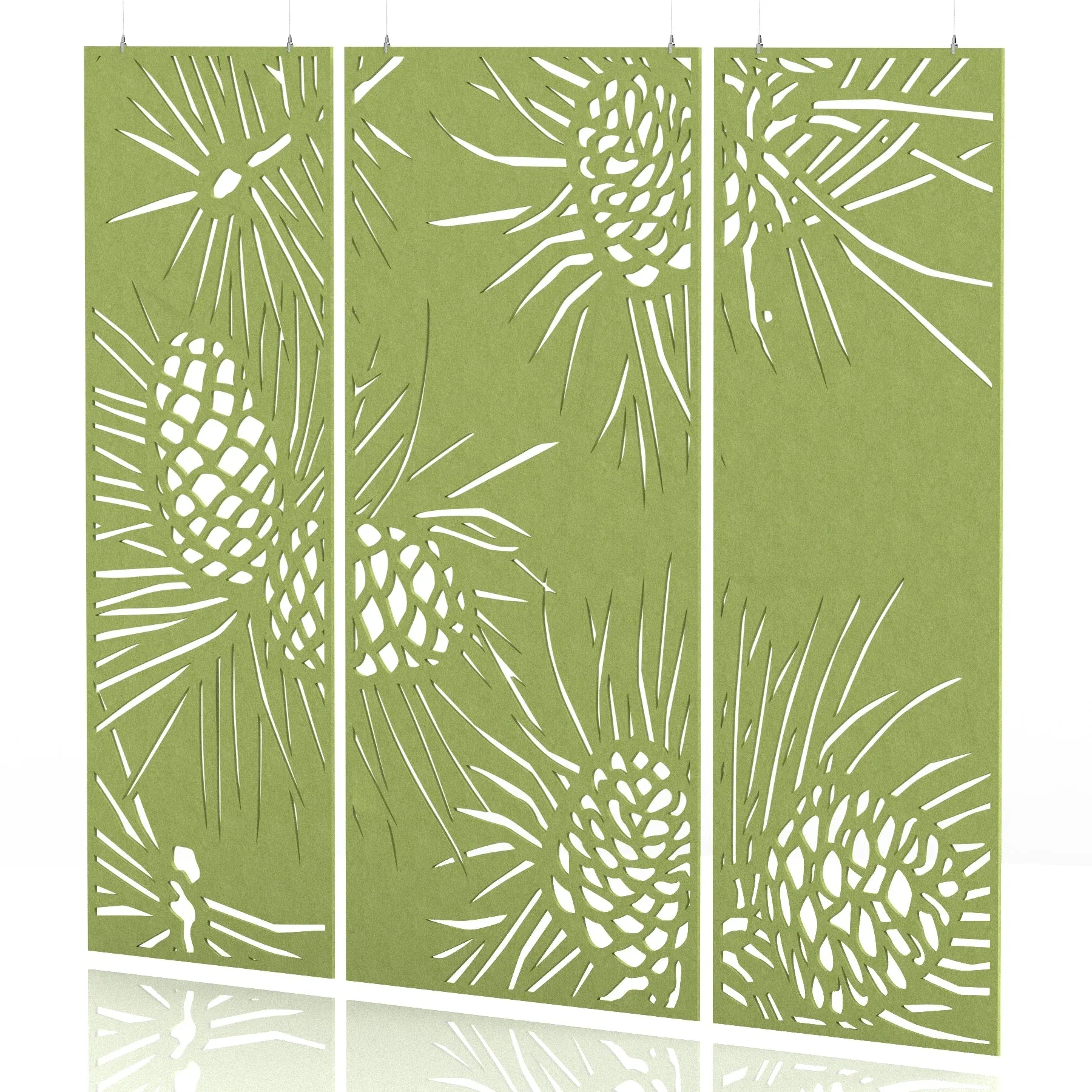 Sch! Acoustic Wall and Hanging Screens (3 Panels)