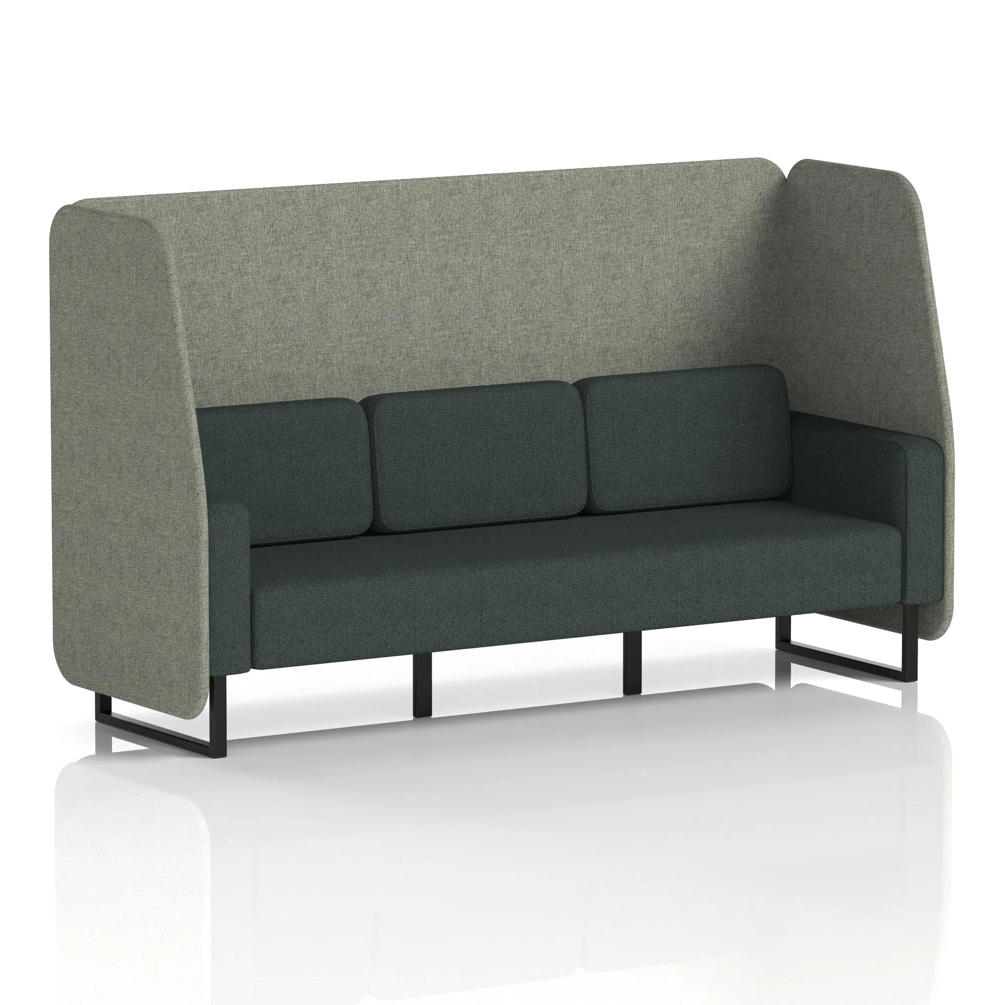 Brixworth Open Booth in Two Tone
